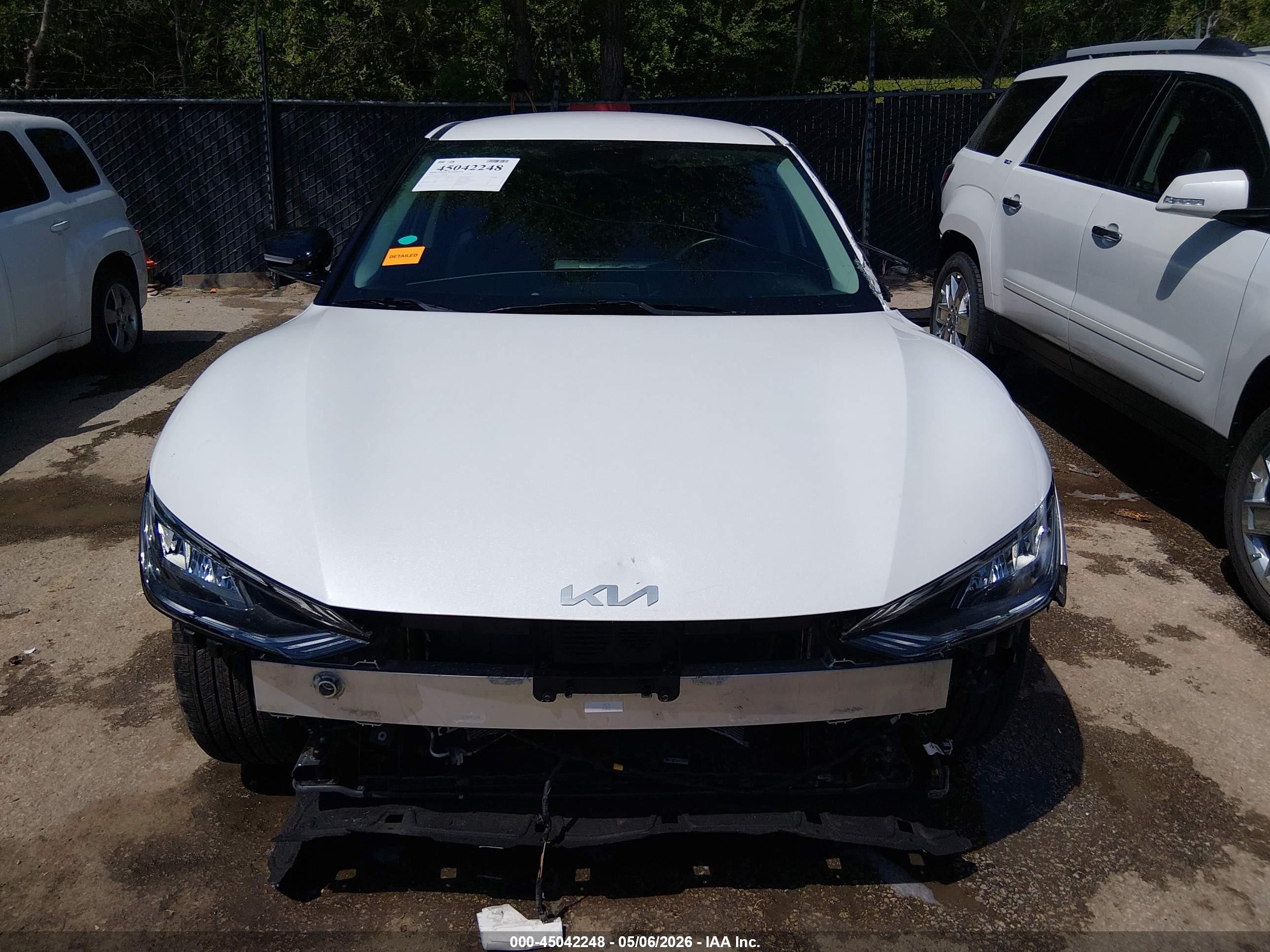 2024 Kia Ev6 Light Long Range White vin: KNDC3DLC5R5175216