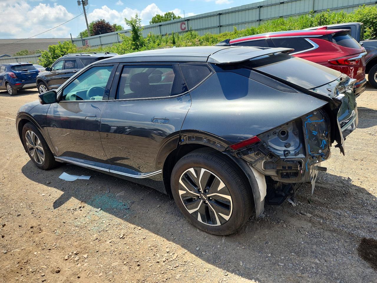 2024 Kia Ev6 Wind Charcoal vin: KNDC3DLC7R5623049