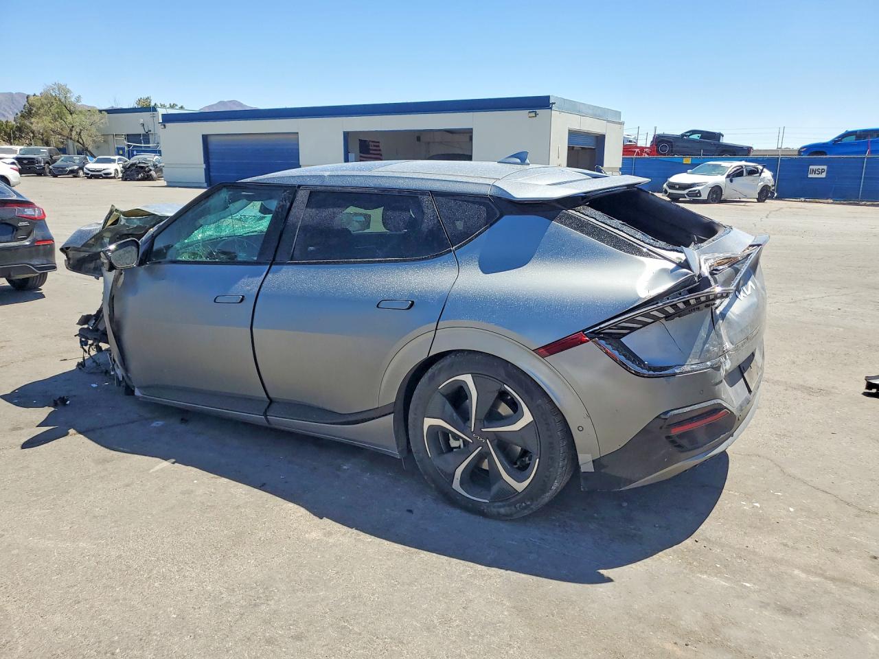 2022 Kia Ev6 Gt Line Silver vin: KNDC4DLC3N5058306