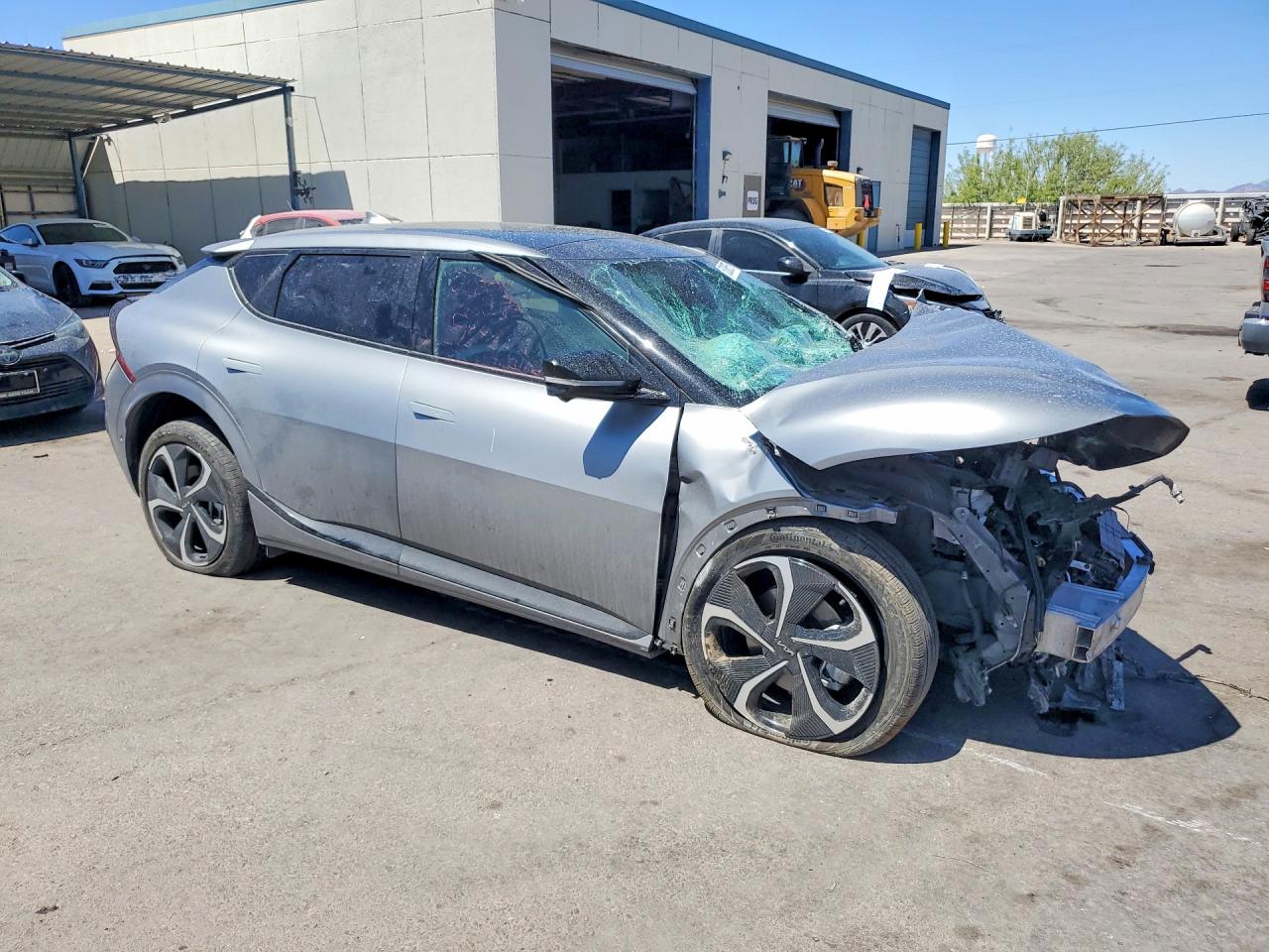 2022 Kia Ev6 Gt Line Silver vin: KNDC4DLC3N5058306