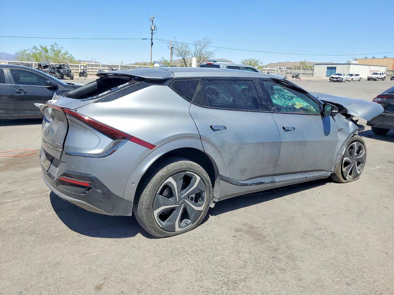 2022 Kia Ev6 Gt Line Silver vin: KNDC4DLC3N5058306