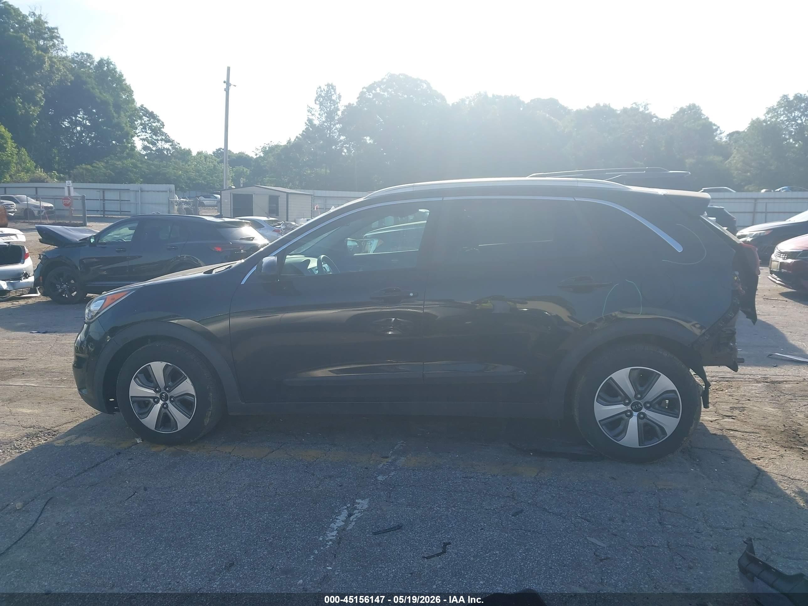2019 Kia Niro Lx Black vin: KNDCB3LC0K5281883