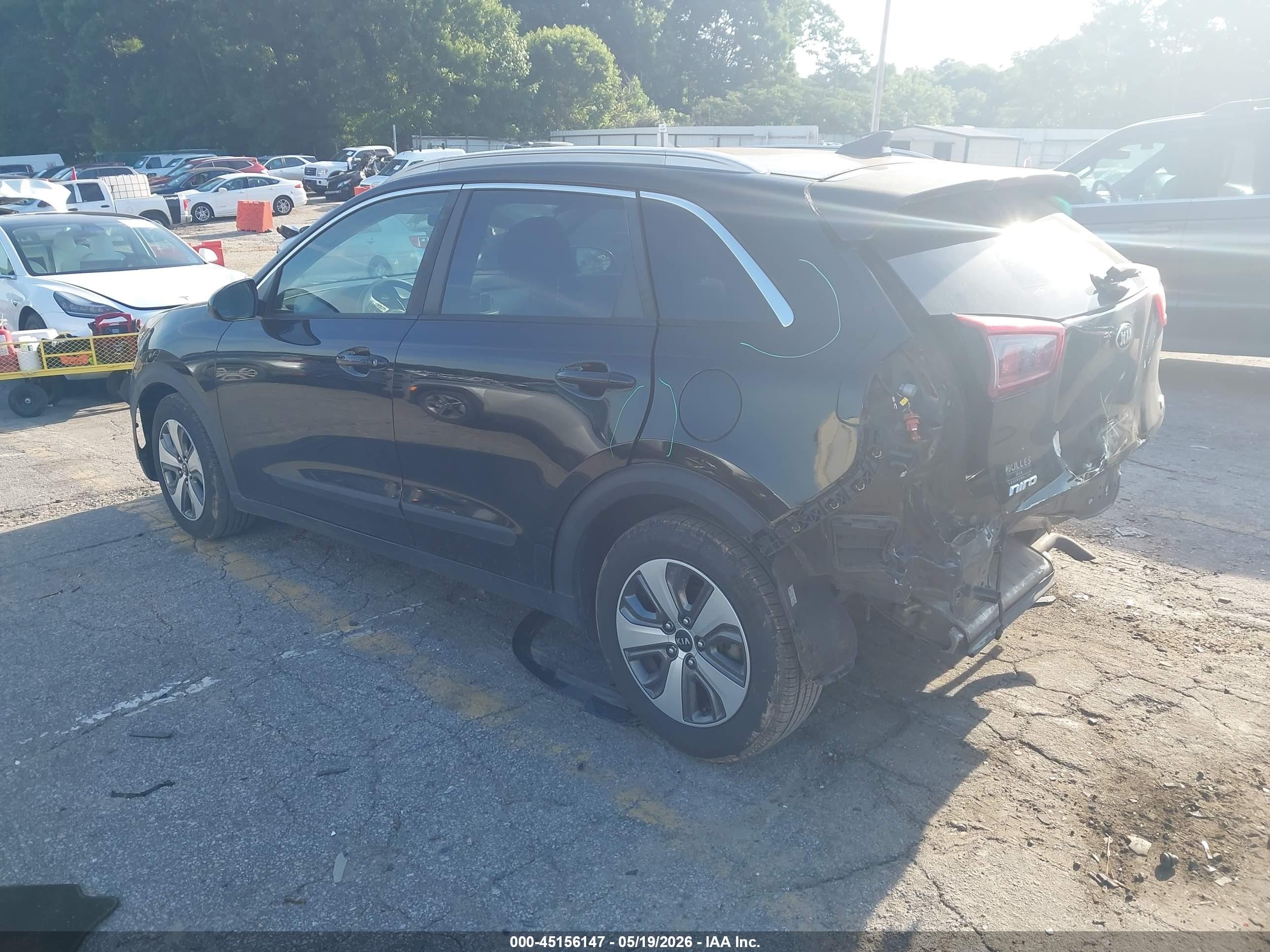 2019 Kia Niro Lx Black vin: KNDCB3LC0K5281883