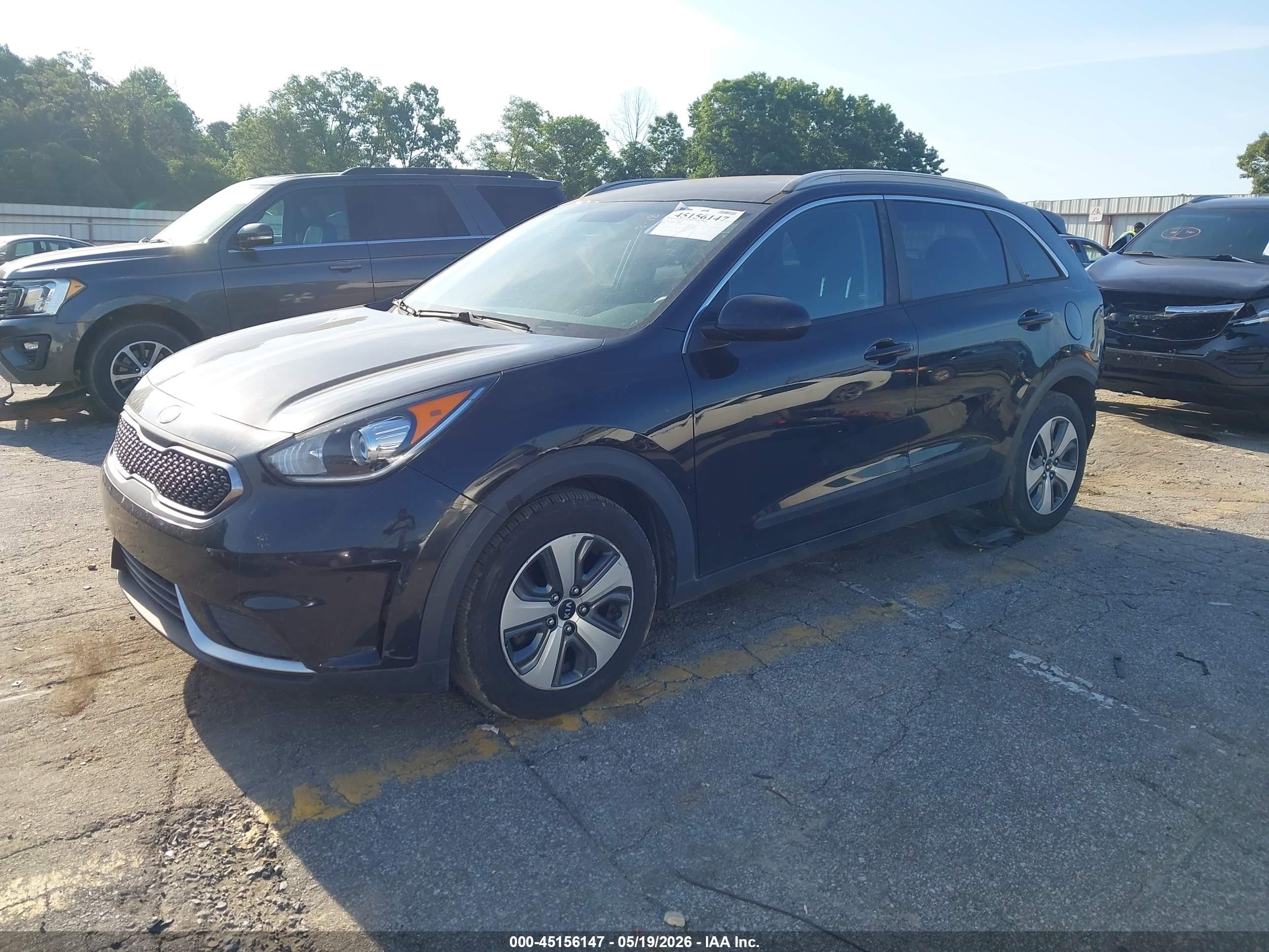 2019 Kia Niro Lx Black vin: KNDCB3LC0K5281883