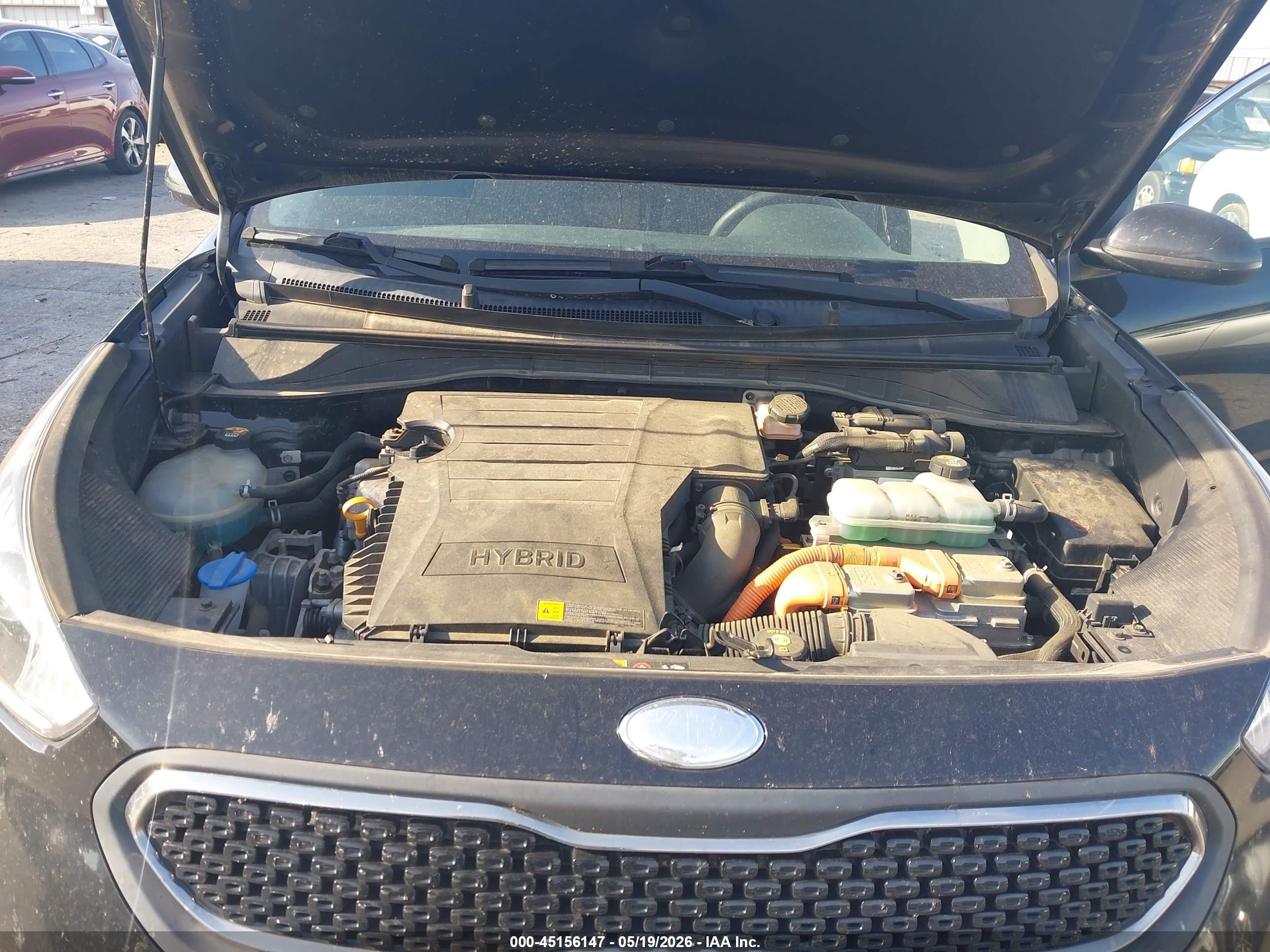 2019 Kia Niro Lx Black vin: KNDCB3LC0K5281883