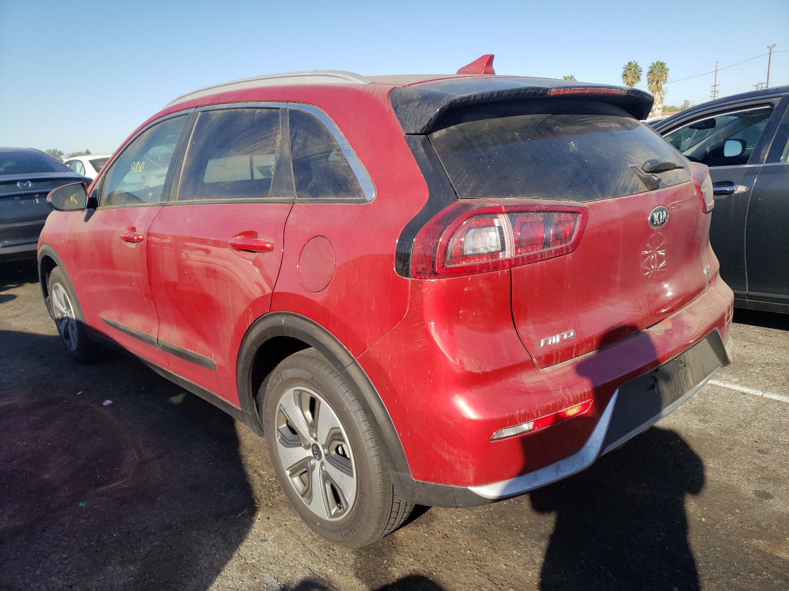 2019 Kia Niro Fe Red vin: KNDCB3LC0K5296528