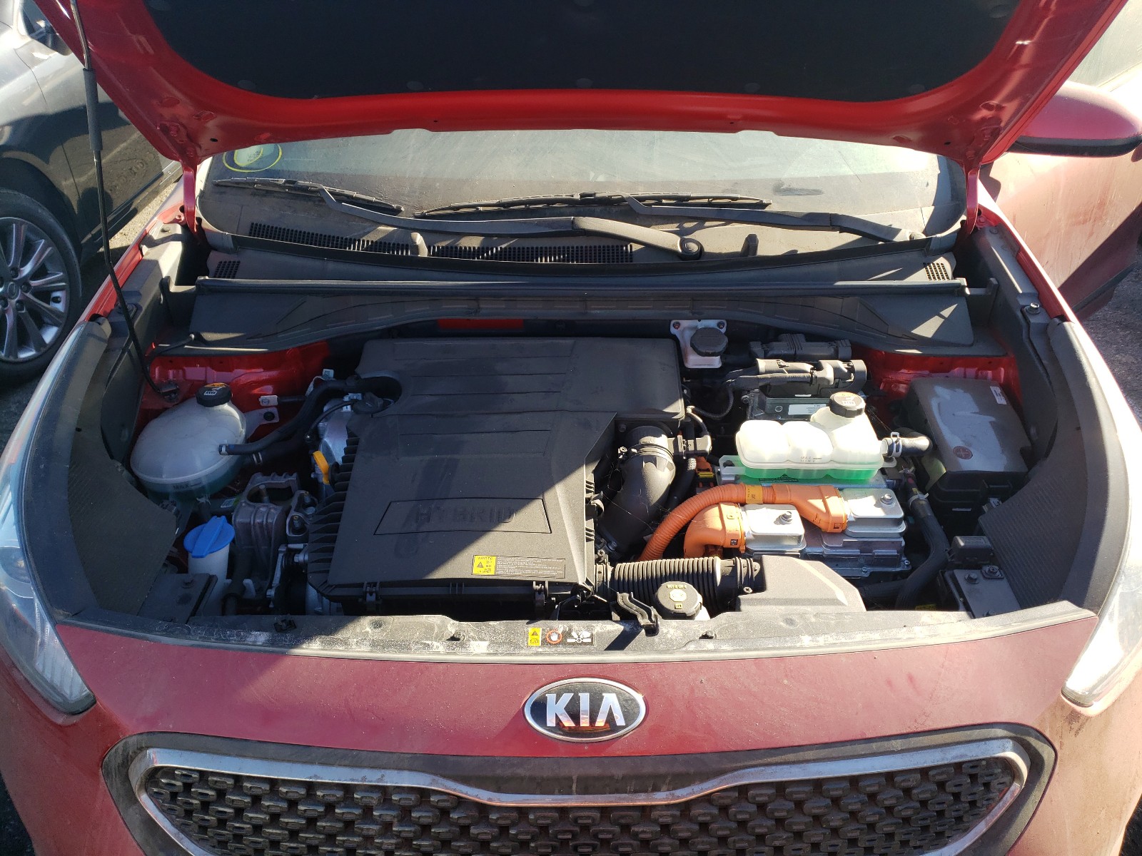 2019 Kia Niro Fe Red vin: KNDCB3LC0K5296528