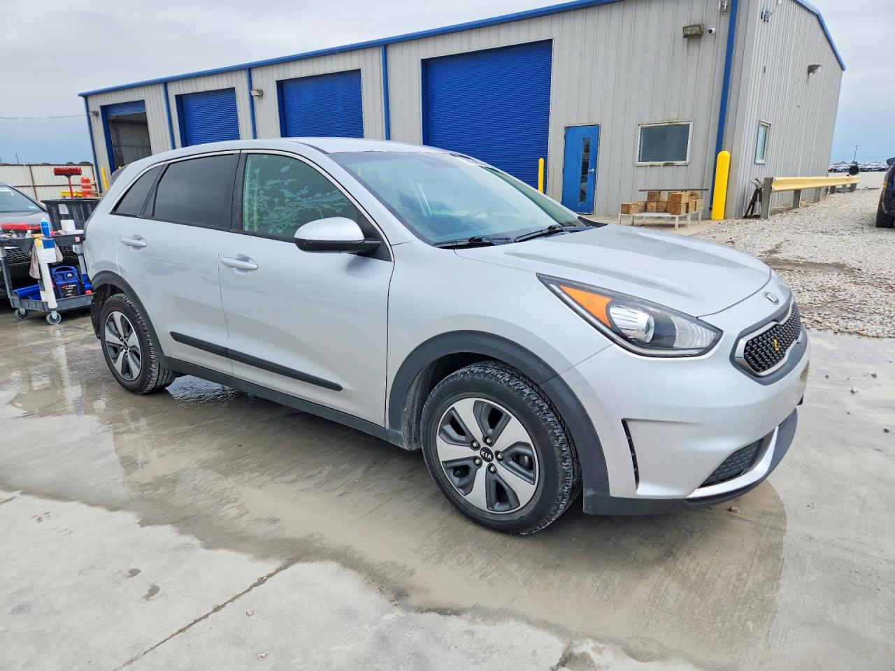 2019 Kia Niro Fe Silver vin: KNDCB3LC0K5312310