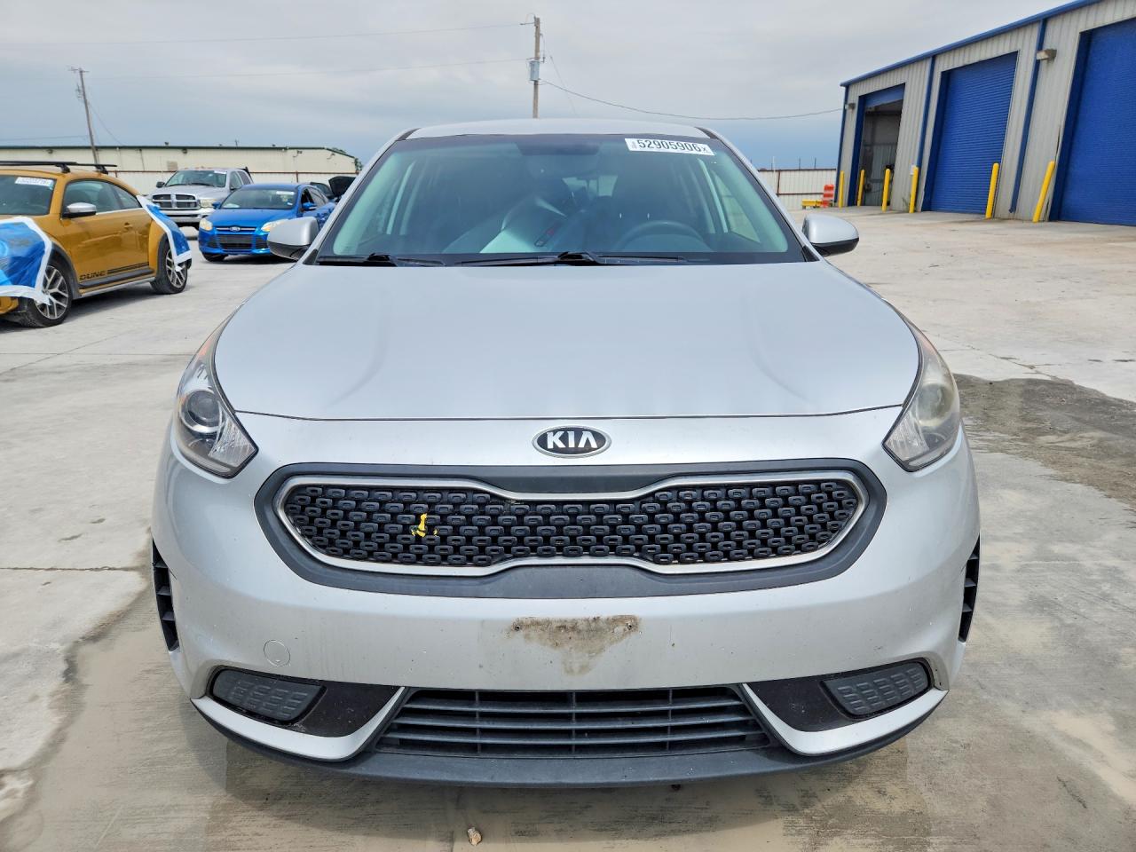 2019 Kia Niro Fe Silver vin: KNDCB3LC0K5312310