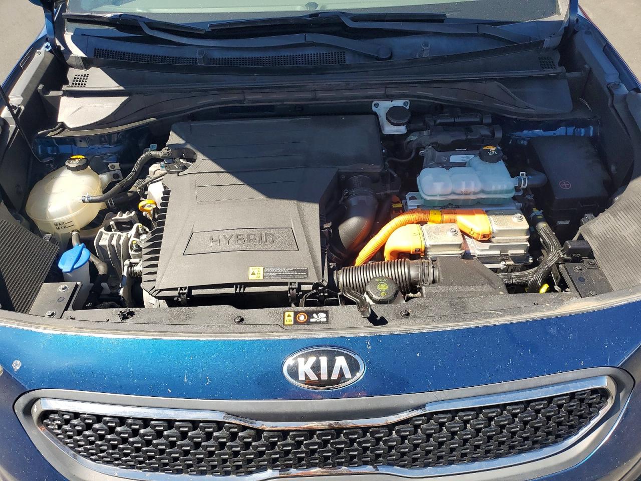 2018 Kia Niro Lx Teal vin: KNDCB3LC1J5210657