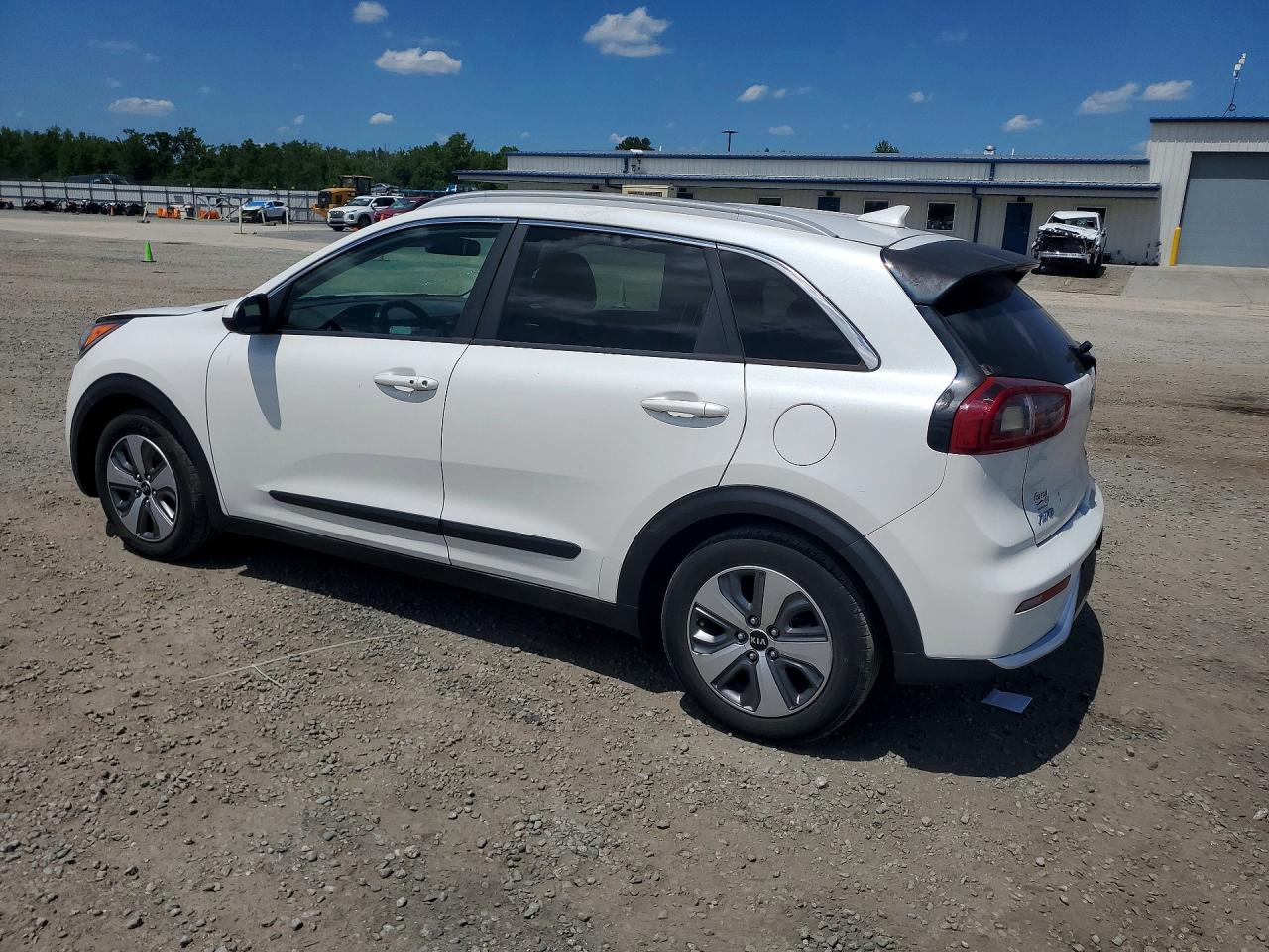2019 Kia Niro Lx Белый vin: KNDCB3LC1K5243191