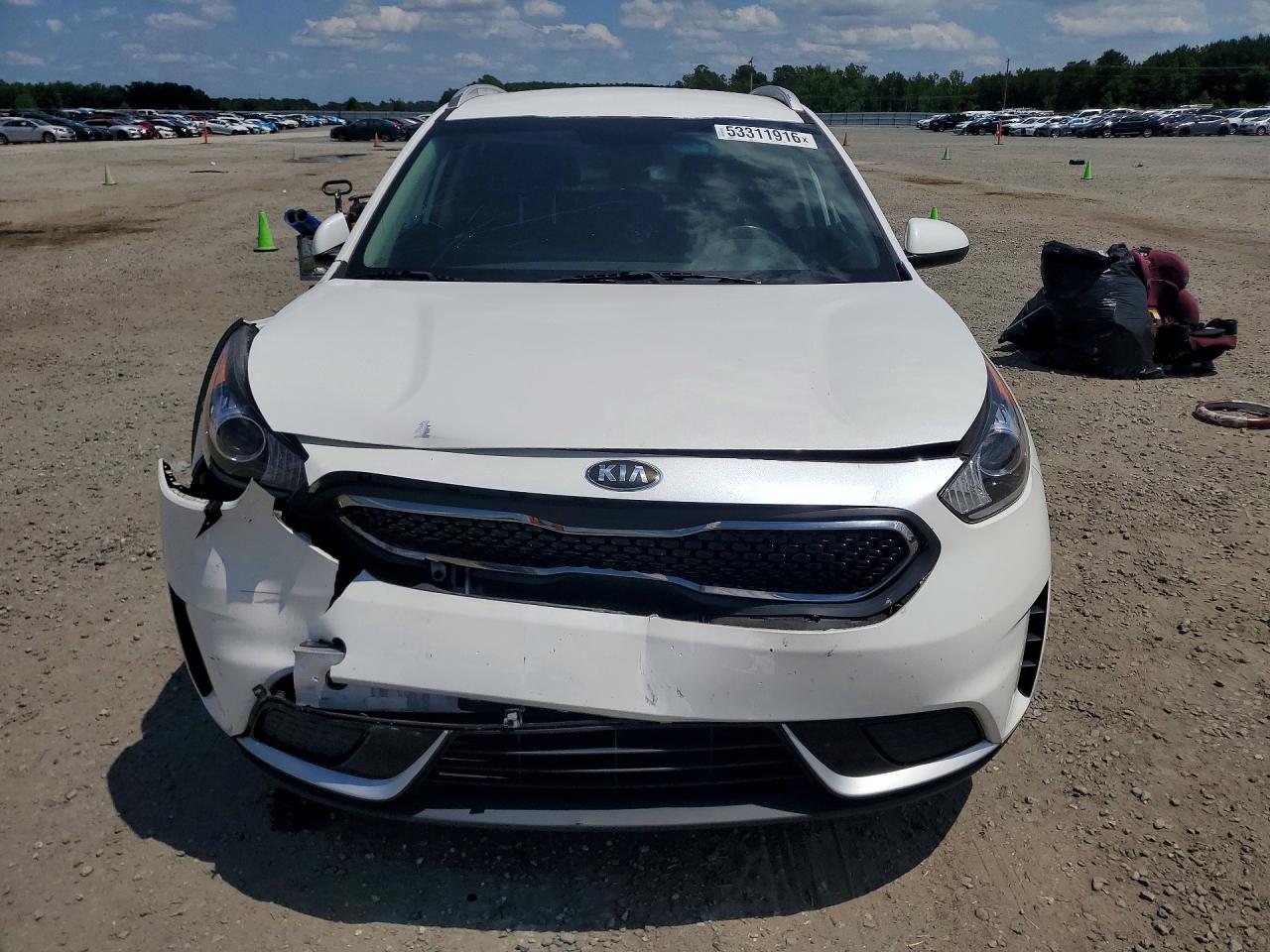 2019 Kia Niro Lx Белый vin: KNDCB3LC1K5243191