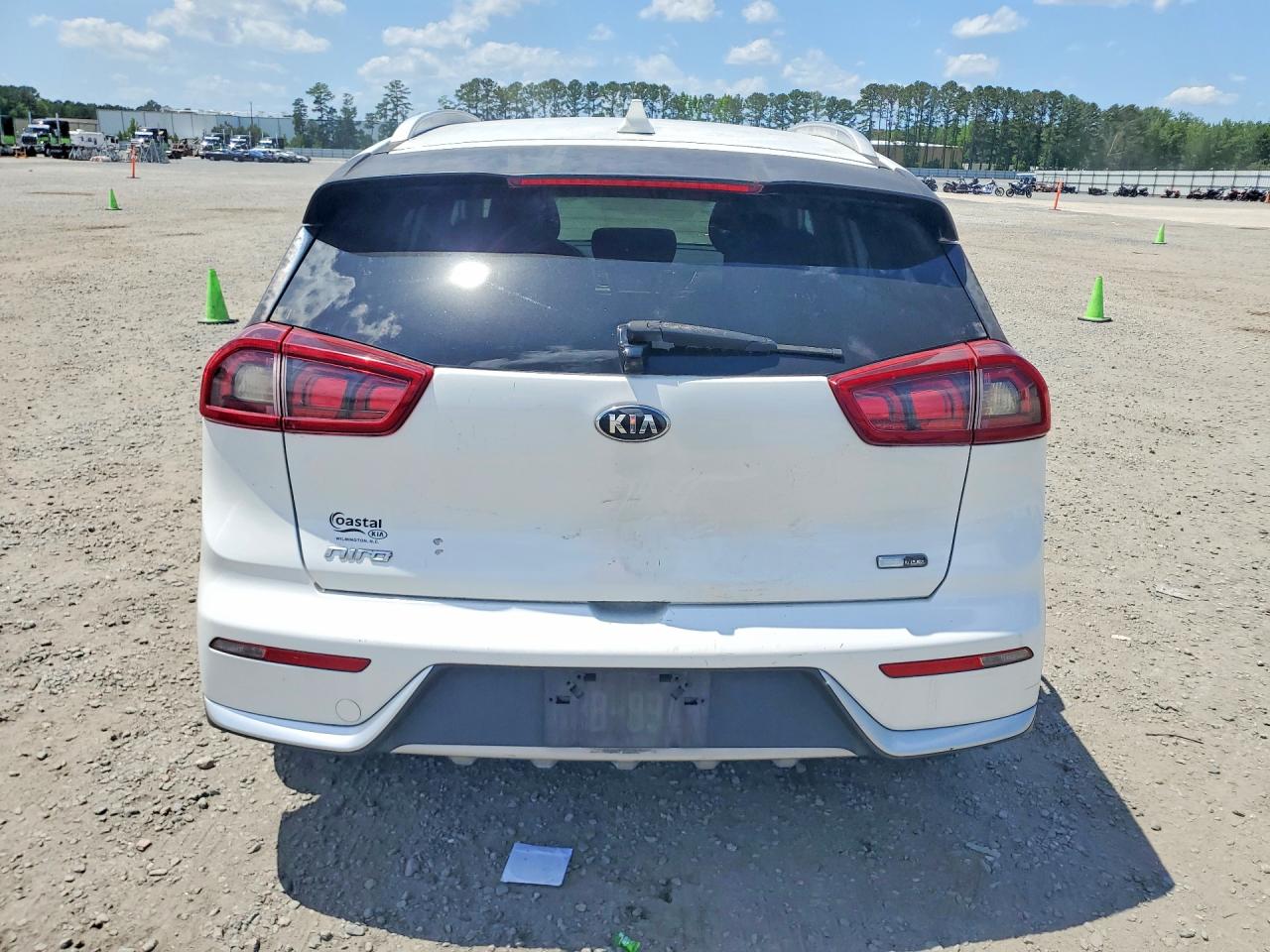 2019 Kia Niro Lx Белый vin: KNDCB3LC1K5243191