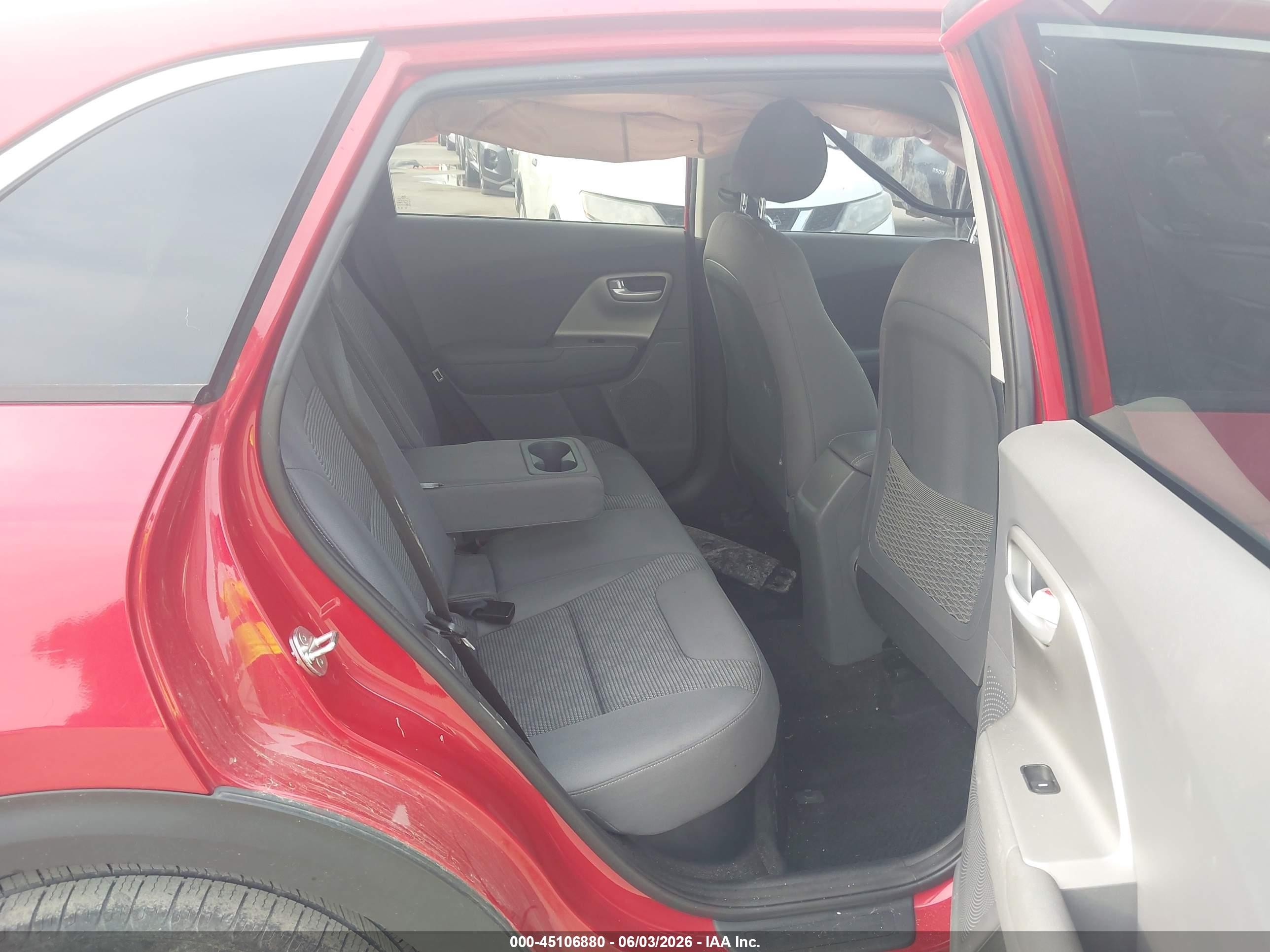 2019 Kia Niro Lx Burgundy vin: KNDCB3LC1K5342934