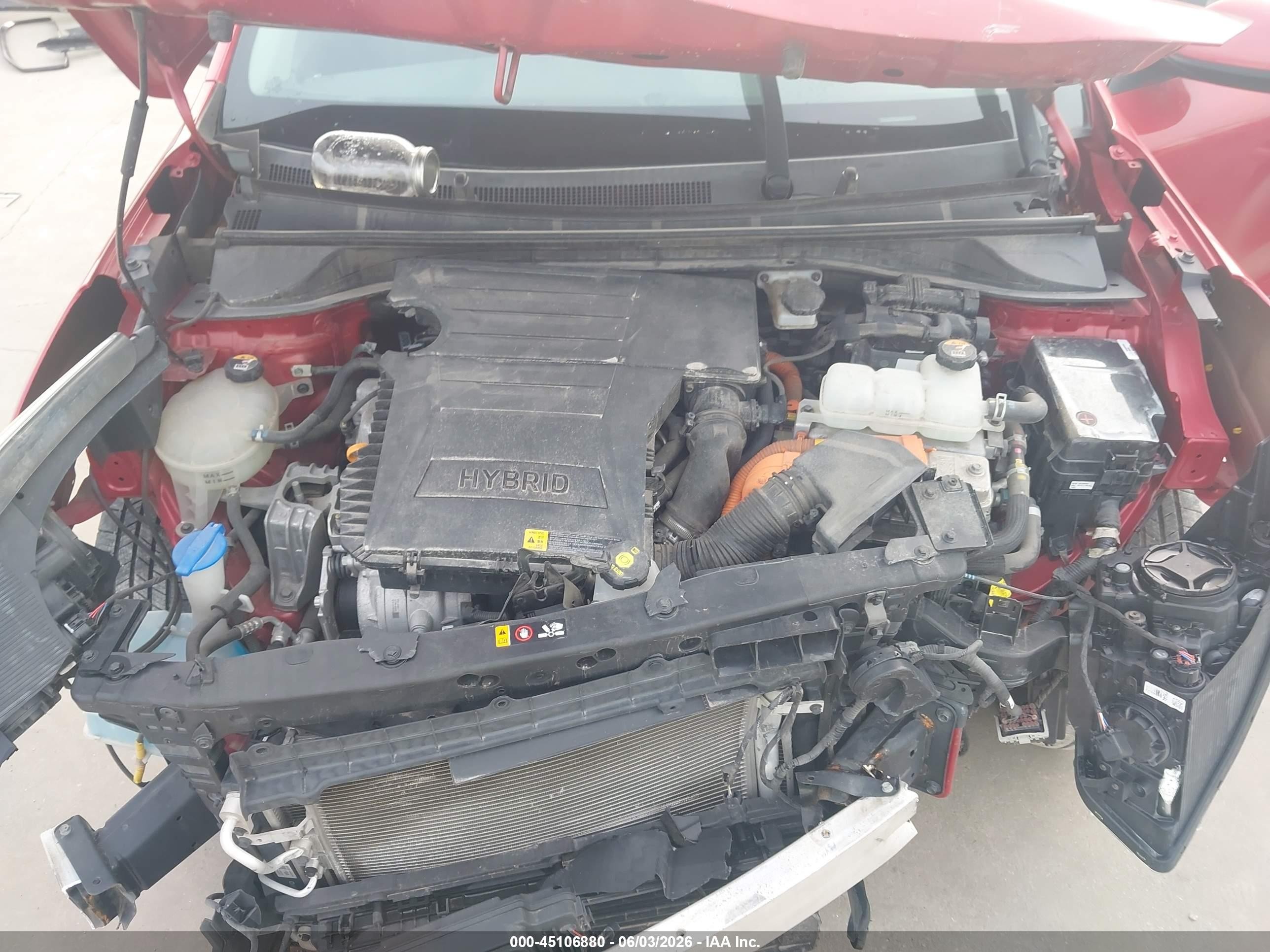 2019 Kia Niro Lx Burgundy vin: KNDCB3LC1K5342934