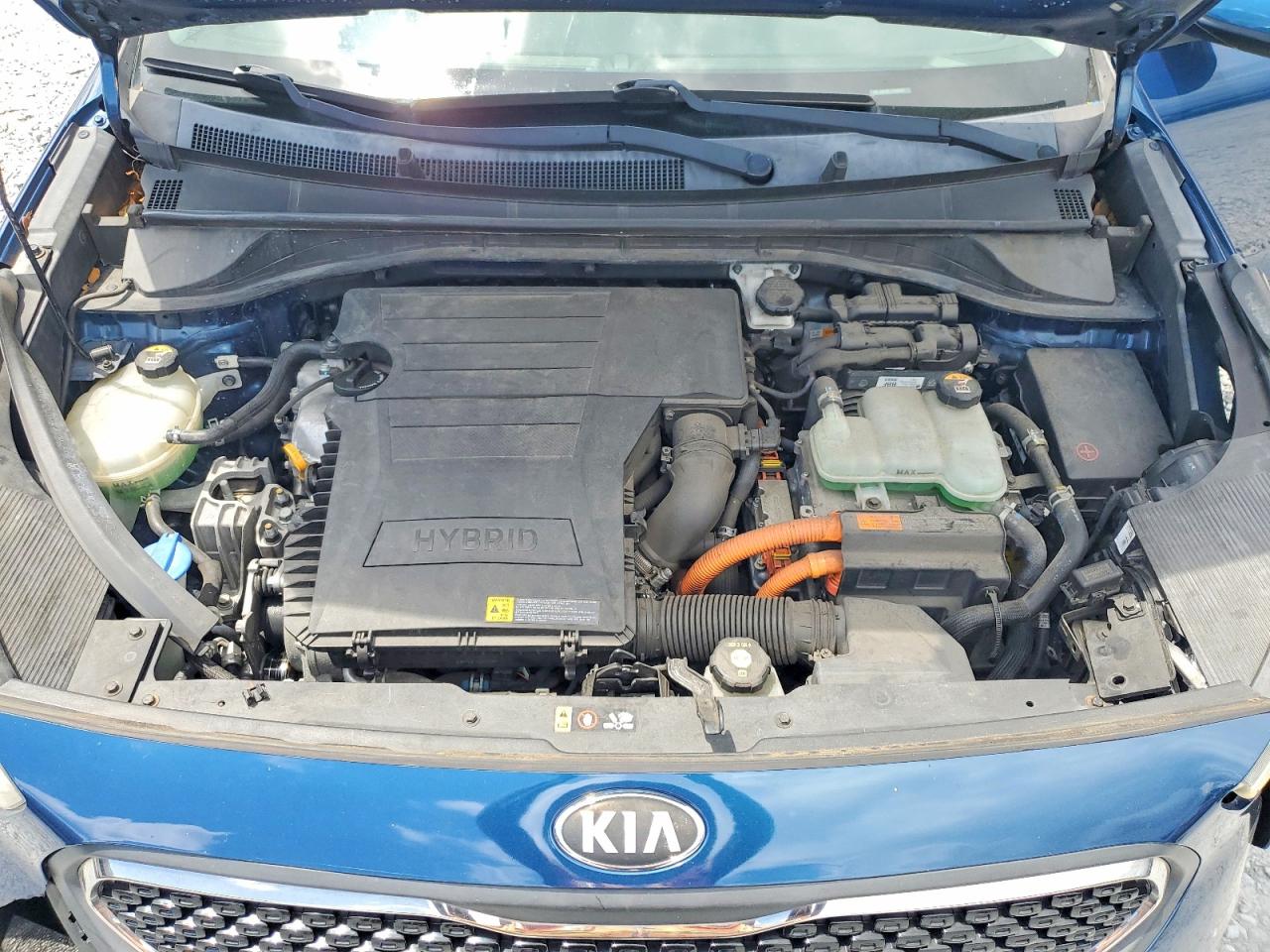 2017 Kia Niro Lx Blue vin: KNDCB3LC2H5093438