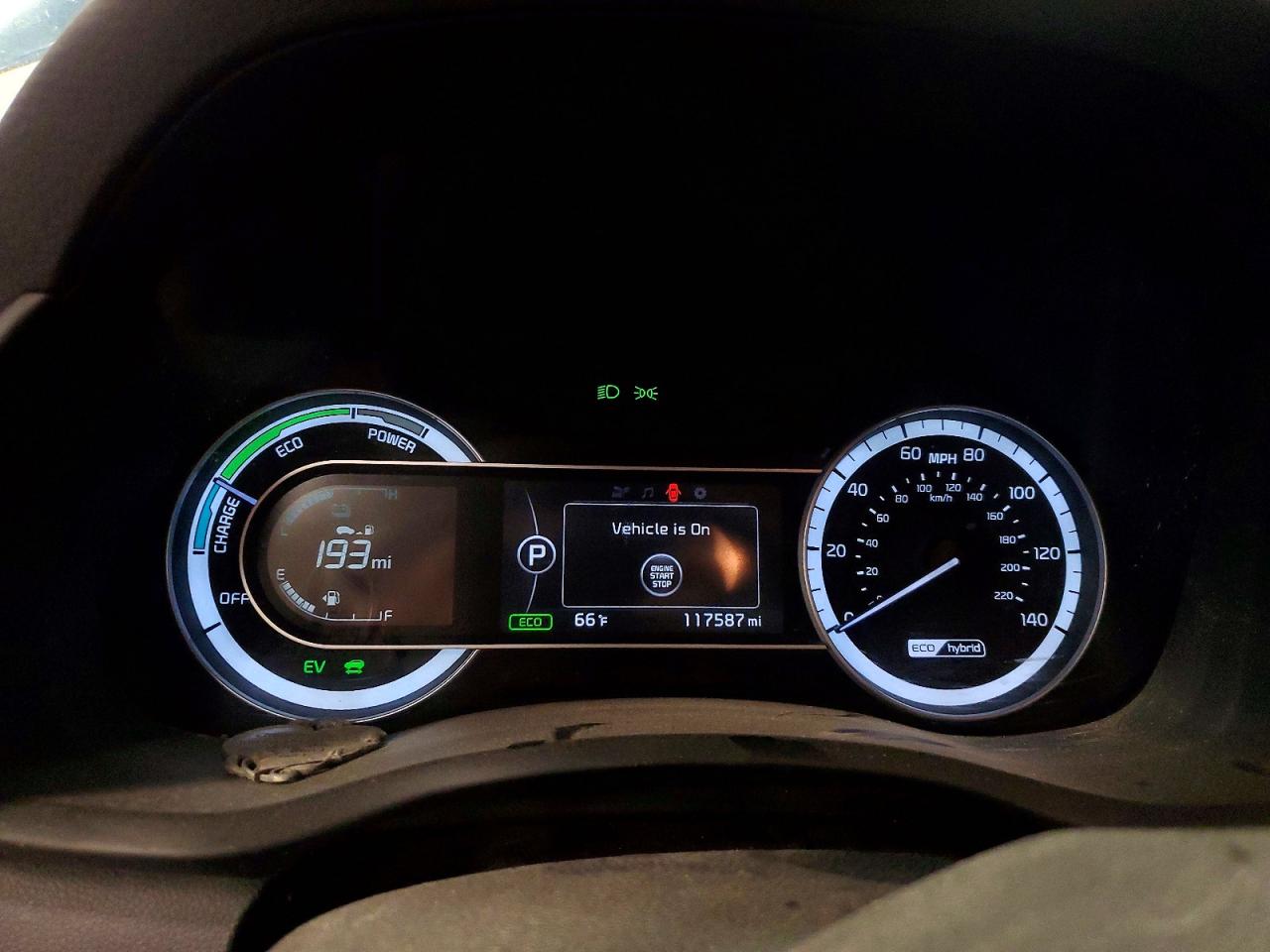 2019 Kia Niro Lx Blue vin: KNDCB3LC2K5252028