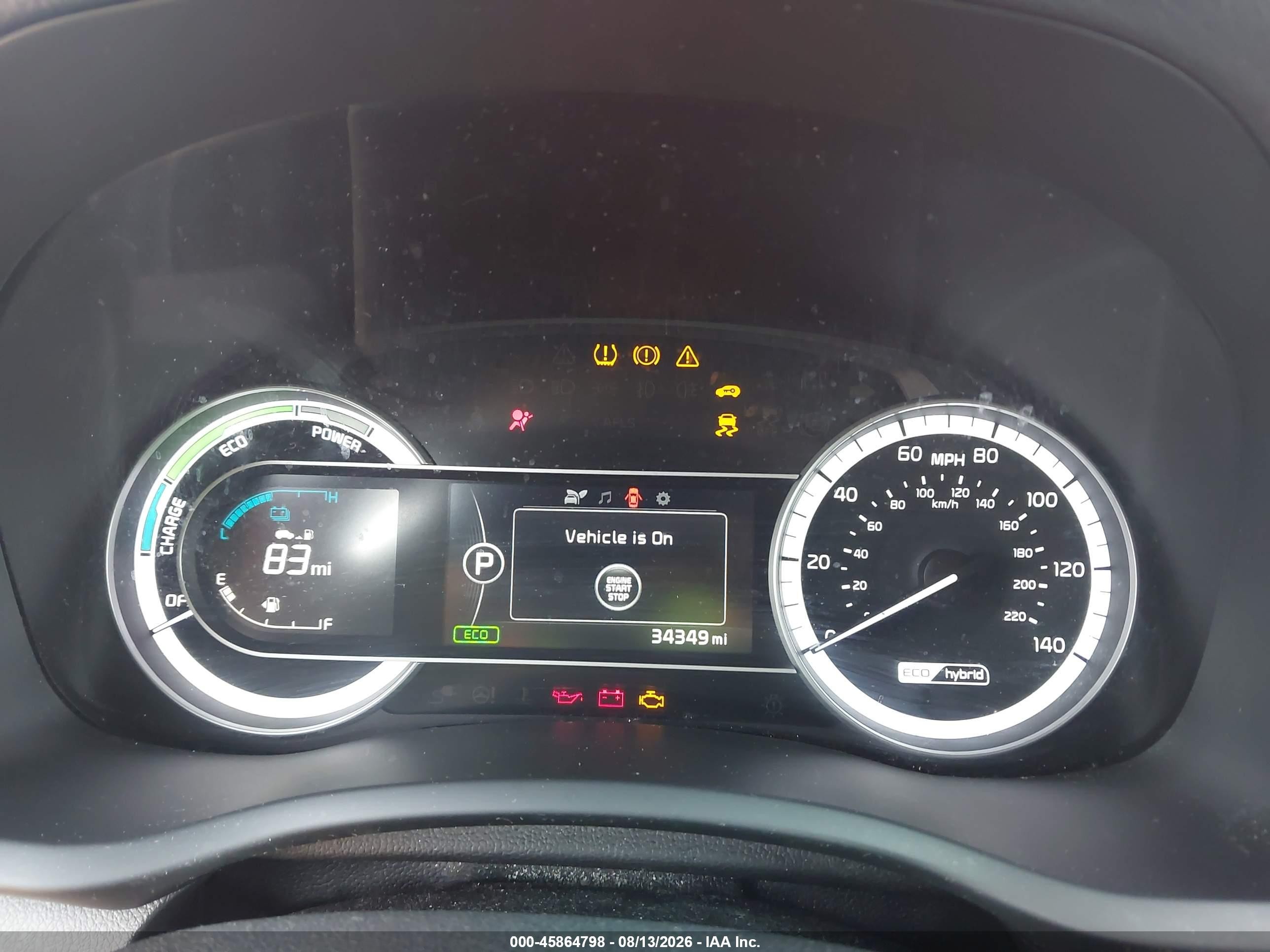 2019 Kia Niro Lx Red vin: KNDCB3LC2K5340089