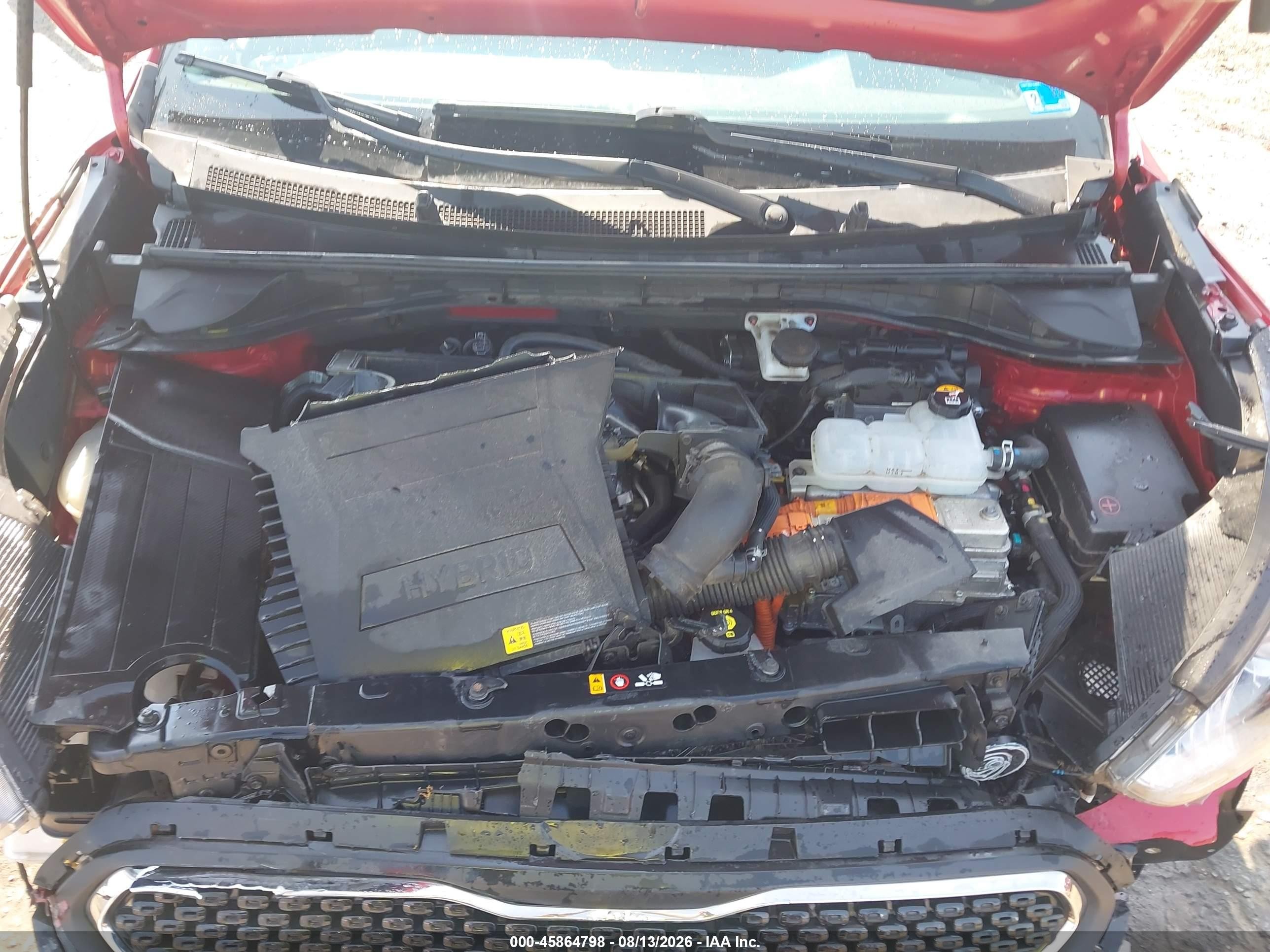 2019 Kia Niro Lx Red vin: KNDCB3LC2K5340089