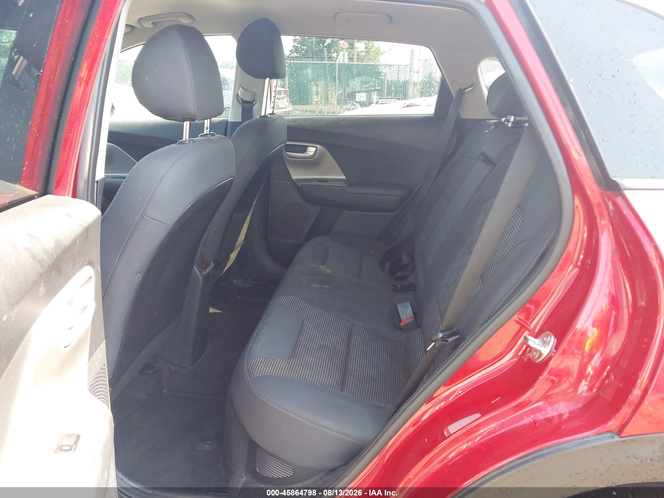 2019 Kia Niro Lx Red vin: KNDCB3LC2K5340089
