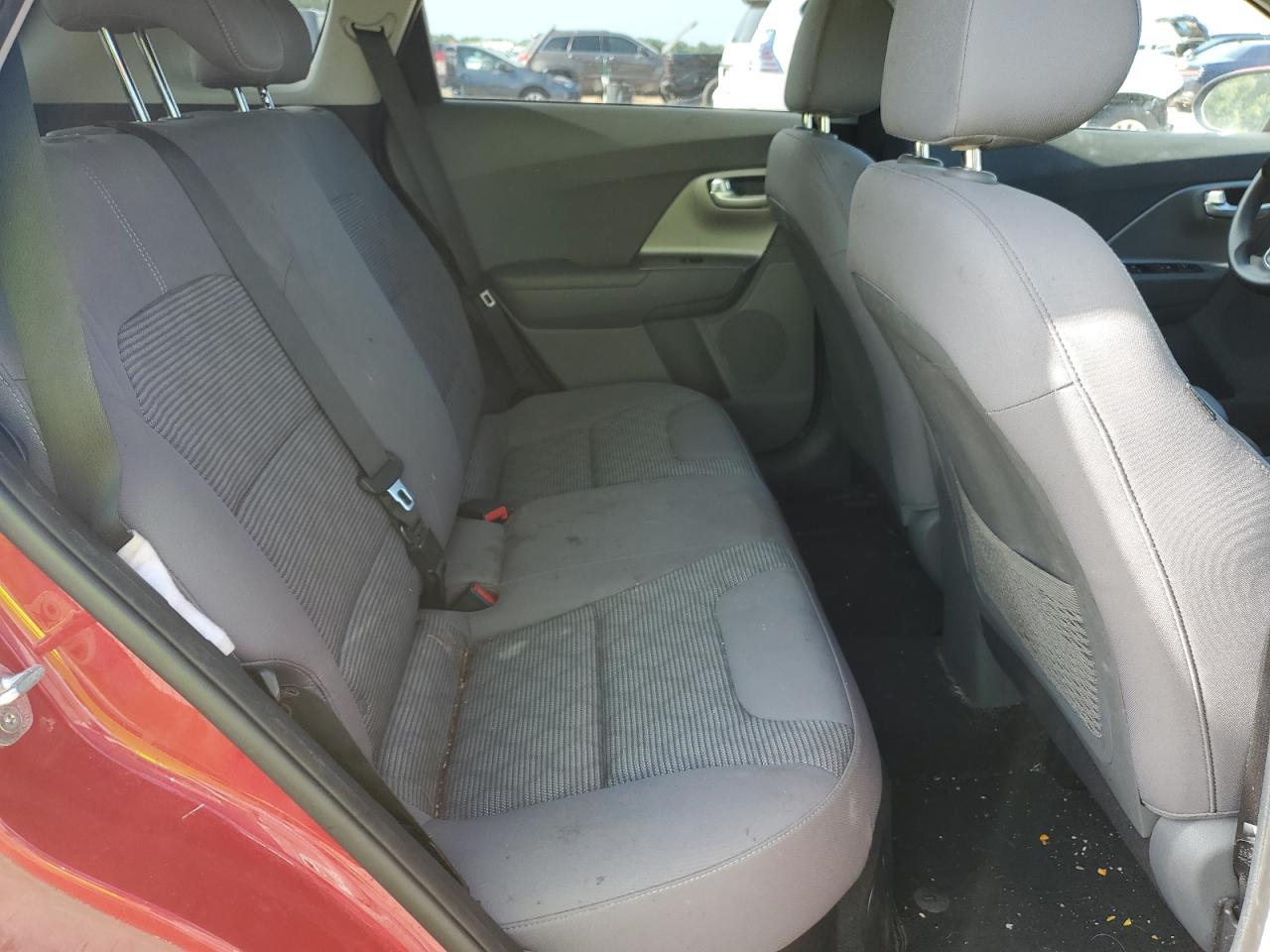 2018 Kia Niro Fe Красный vin: KNDCB3LC3J5143995