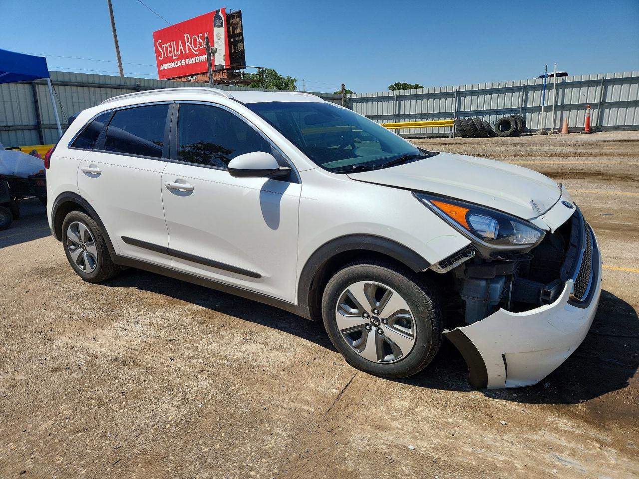 2019 Kia Niro Lx White vin: KNDCB3LC3K5249946