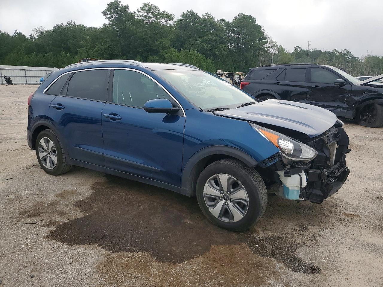2019 Kia Niro Lx Blue vin: KNDCB3LC4K5244805