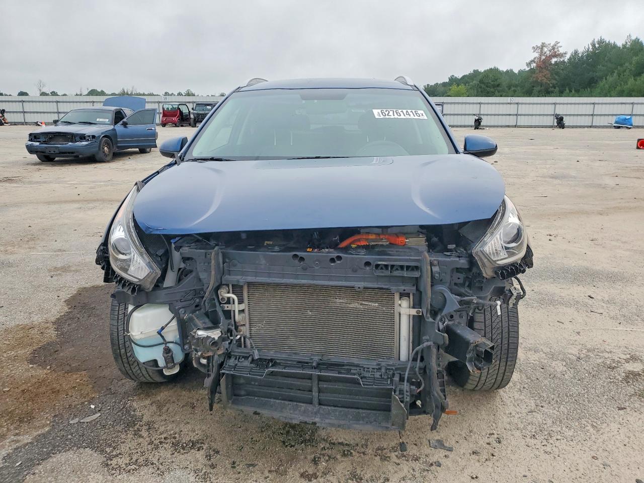 2019 Kia Niro Lx Blue vin: KNDCB3LC4K5244805