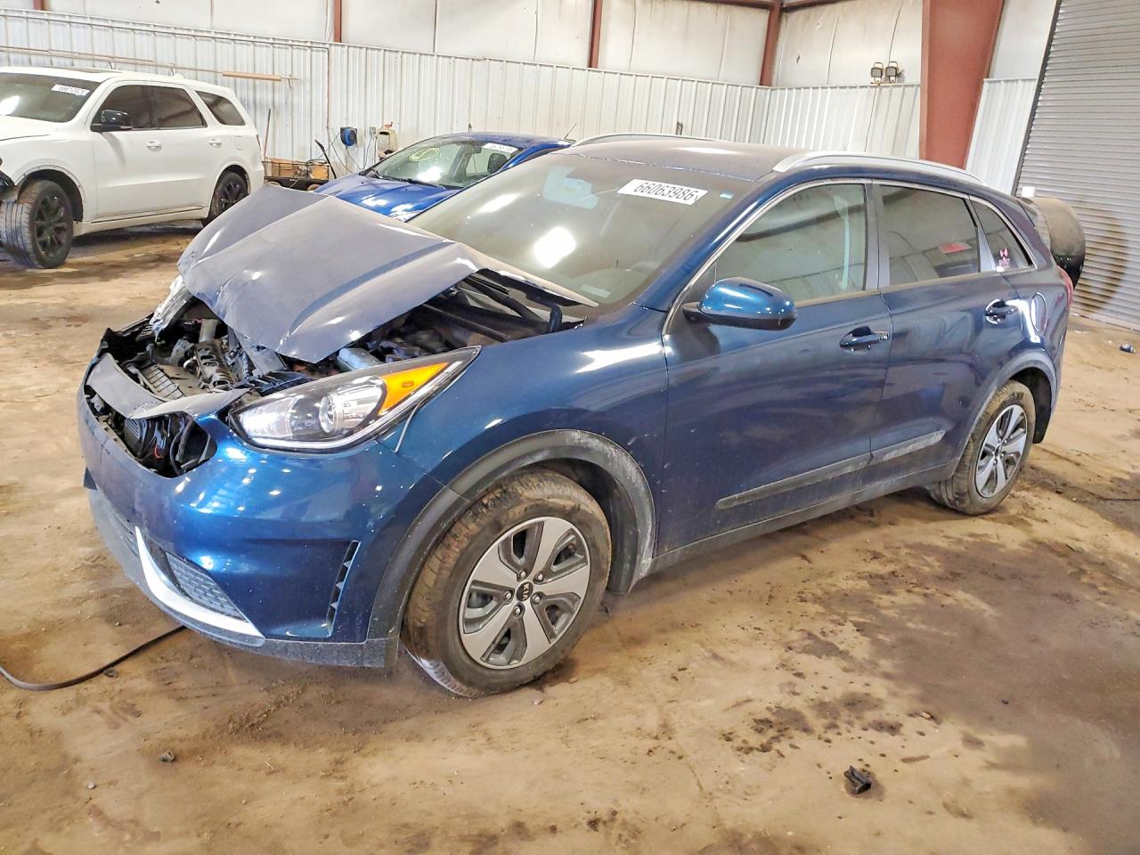 2019 Kia Niro Lx Blue vin: KNDCB3LC4K5332186