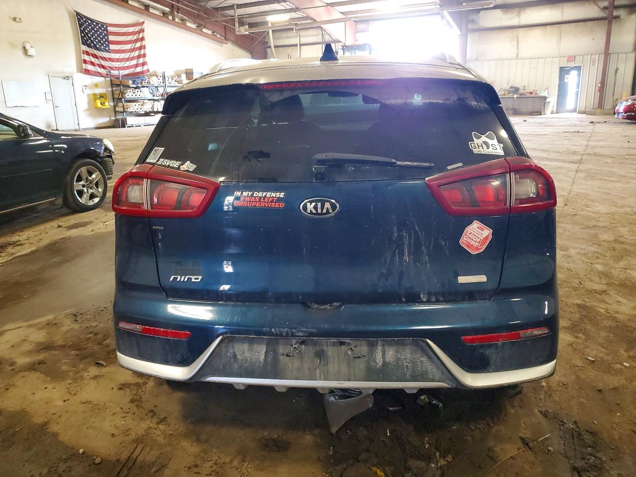 2019 Kia Niro Lx Blue vin: KNDCB3LC4K5332186