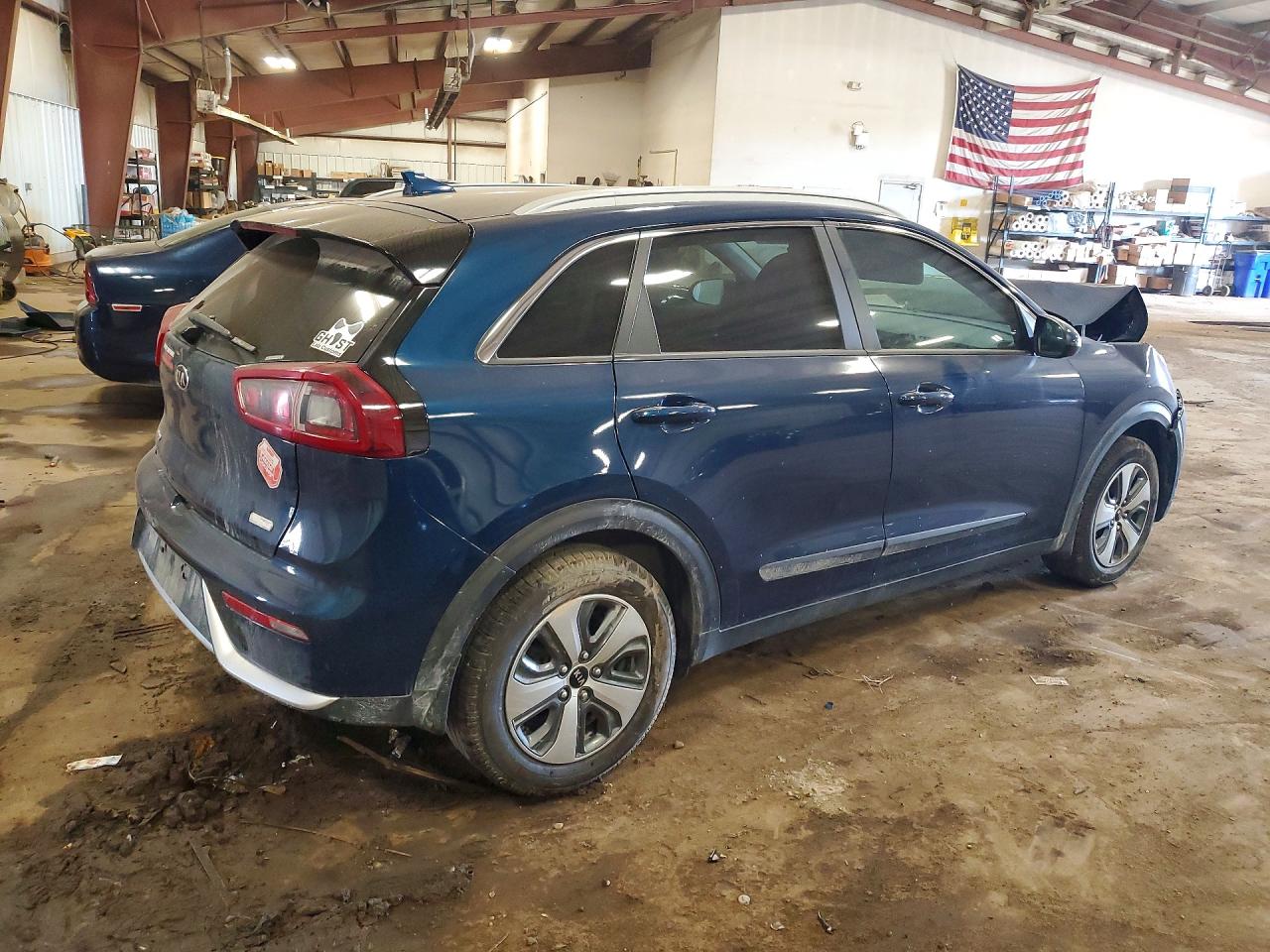 2019 Kia Niro Lx Blue vin: KNDCB3LC4K5332186
