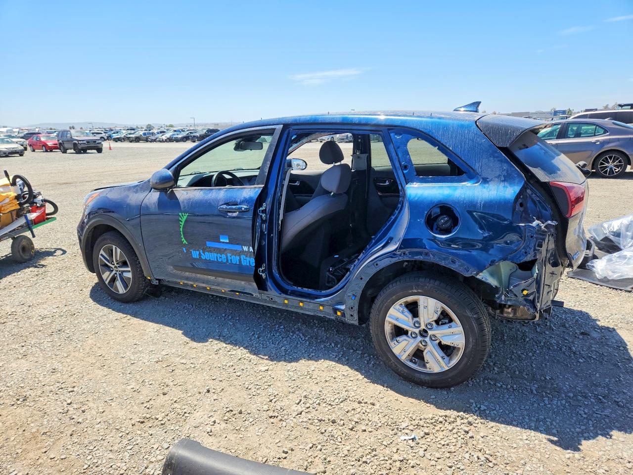 2022 Kia Niro Lxs Blue vin: KNDCB3LC4N5548303