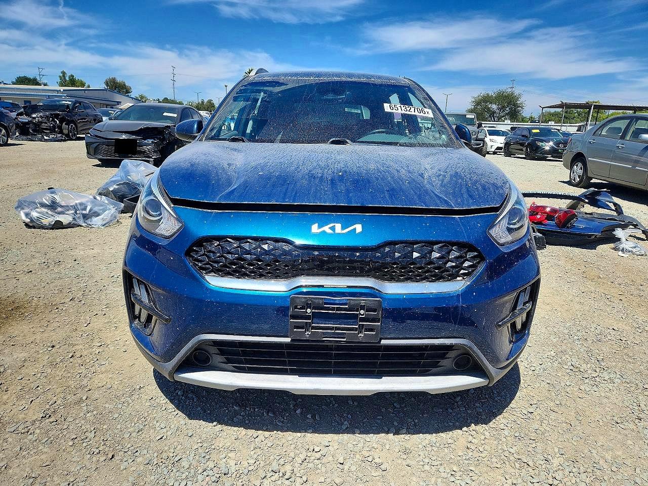 2022 Kia Niro Lxs Blue vin: KNDCB3LC4N5548303