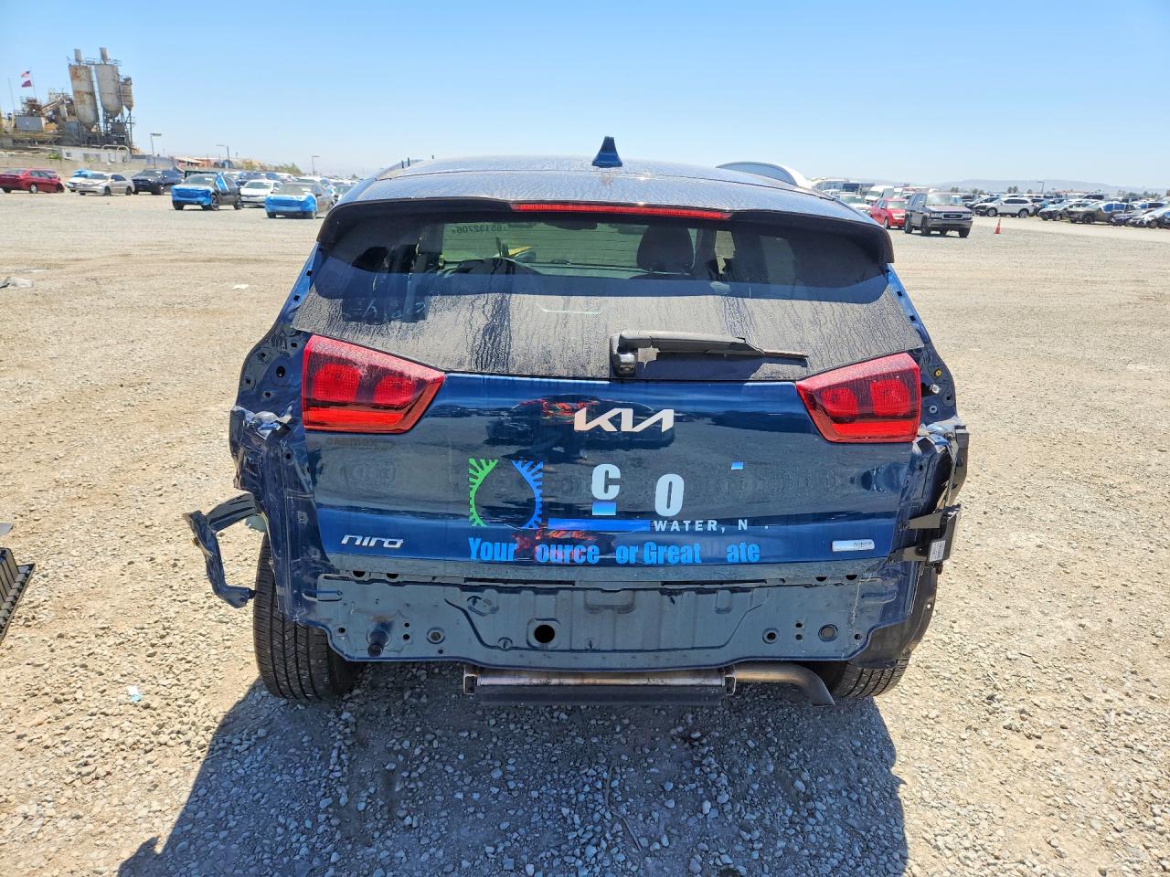 2022 Kia Niro Lxs Blue vin: KNDCB3LC4N5548303
