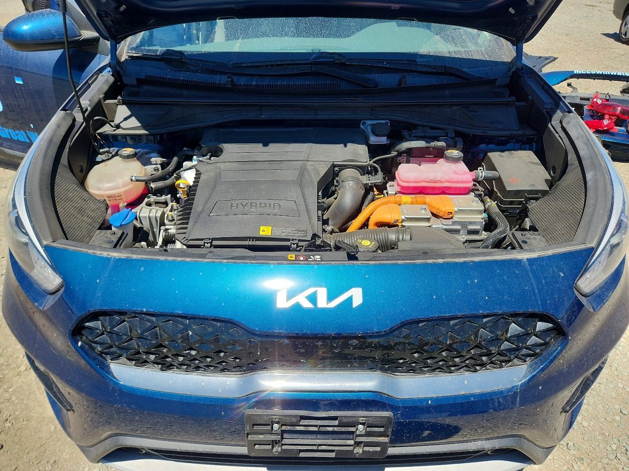 2022 Kia Niro Lxs Blue vin: KNDCB3LC4N5548303