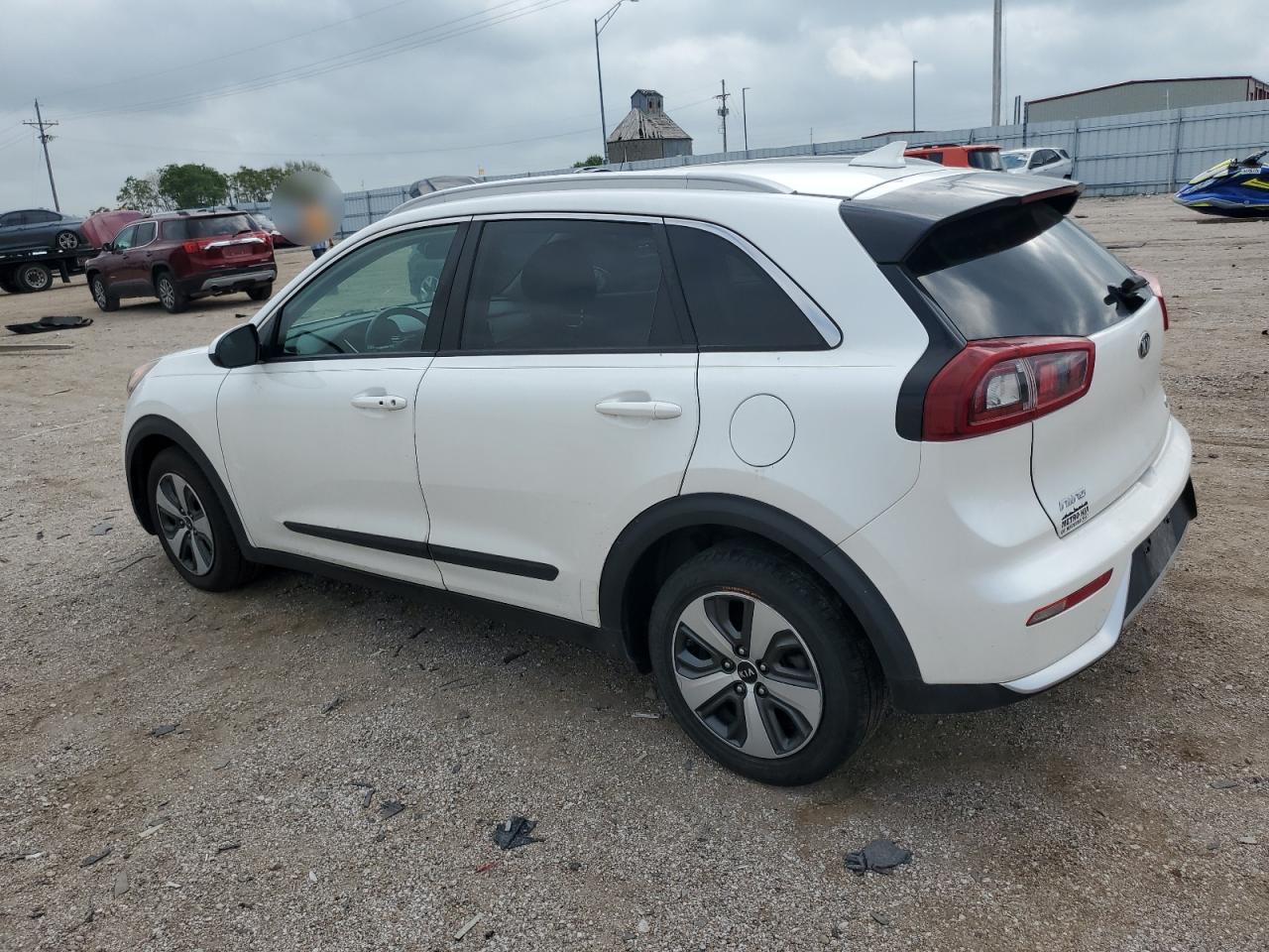 2018 Kia Niro Fe White vin: KNDCB3LC5J5143710