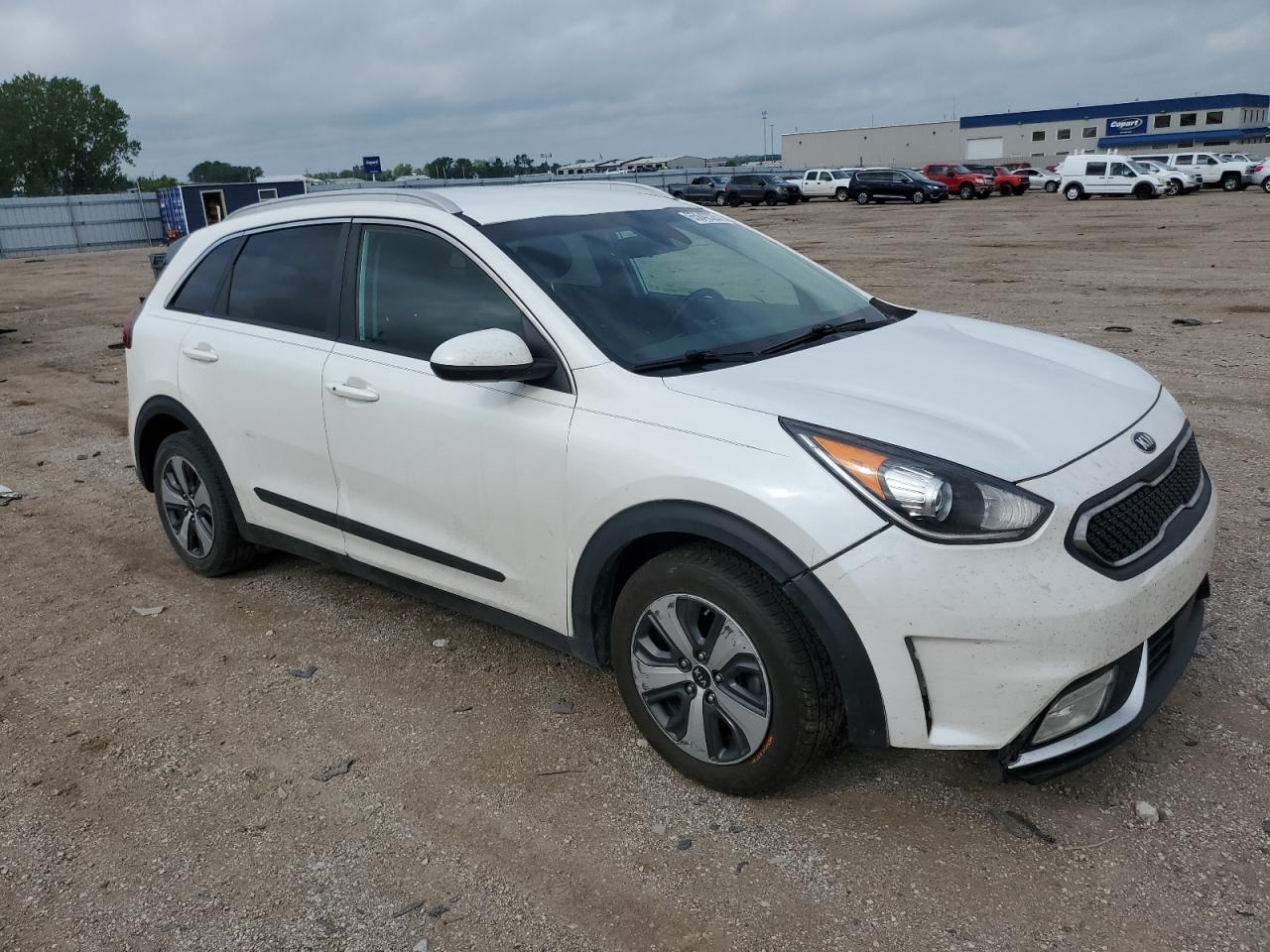 2018 Kia Niro Fe White vin: KNDCB3LC5J5143710