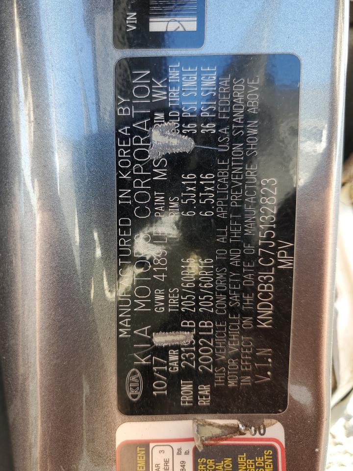 2018 Kia Niro Fe Серый vin: KNDCB3LC7J5132823