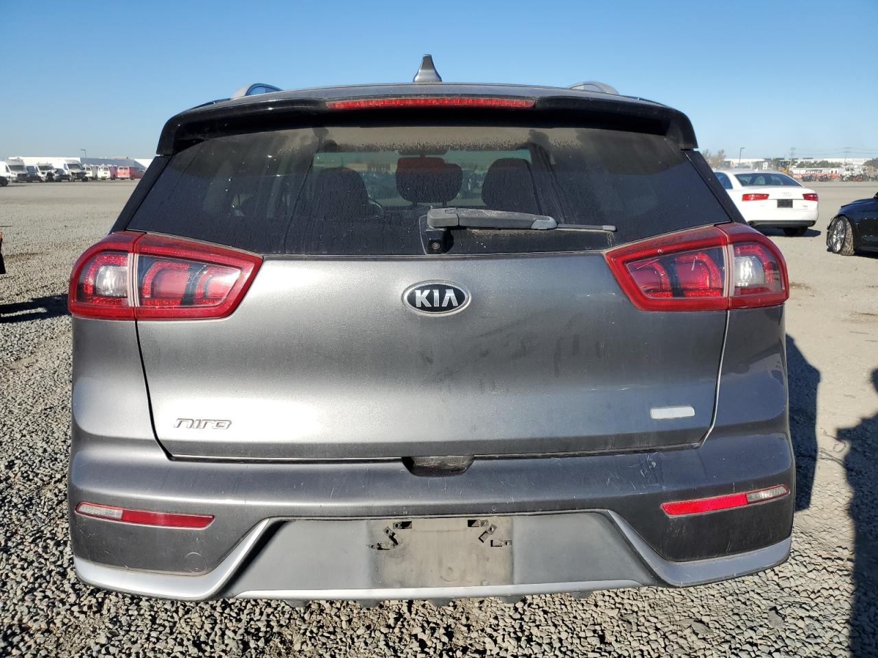2018 Kia Niro Fe Серый vin: KNDCB3LC7J5132823
