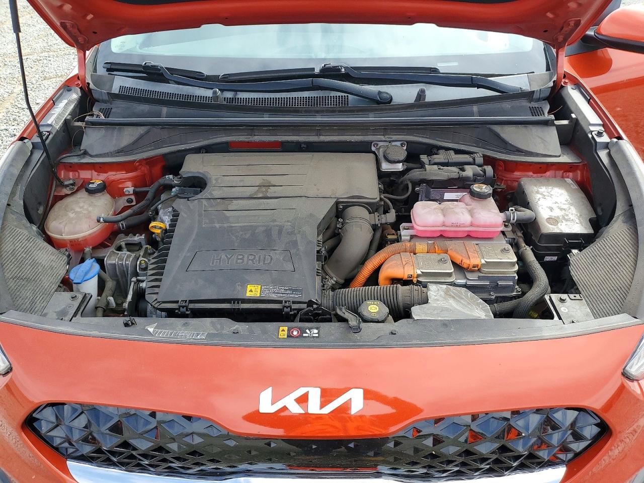 2022 Kia Niro Lxs Orange vin: KNDCB3LC7N5546951