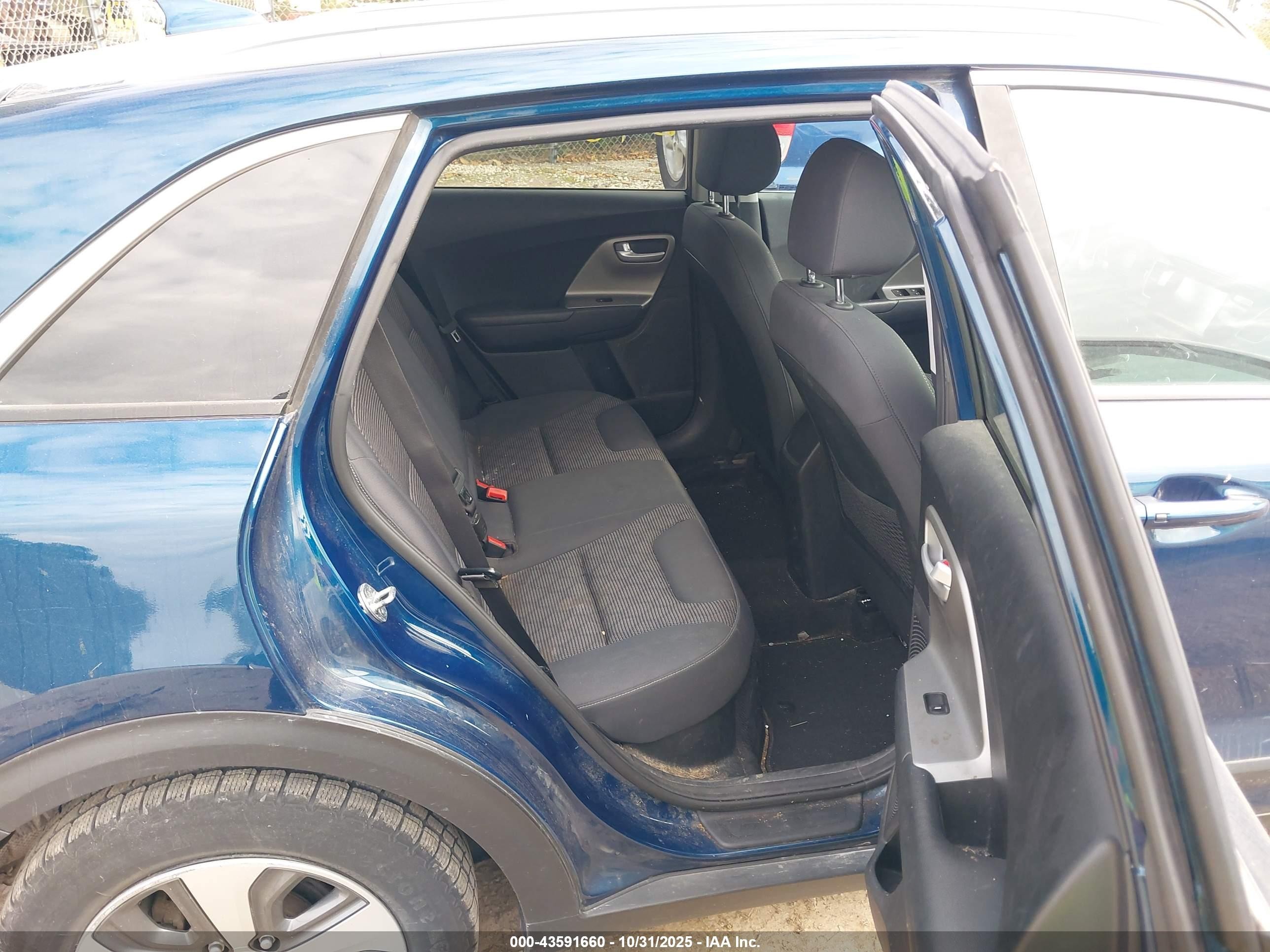 2018 Kia Niro Lx Blue vin: KNDCB3LC8J5212115