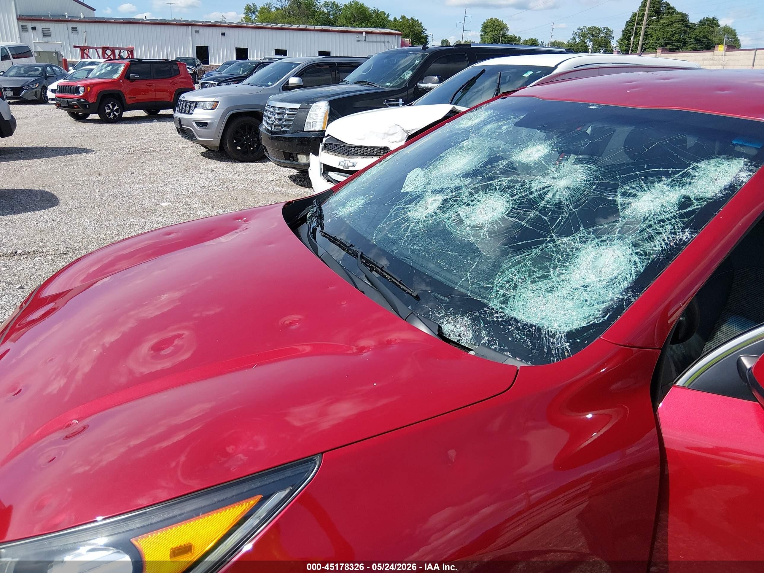 2019 Kia Niro Lx Red vin: KNDCB3LC8K5218630