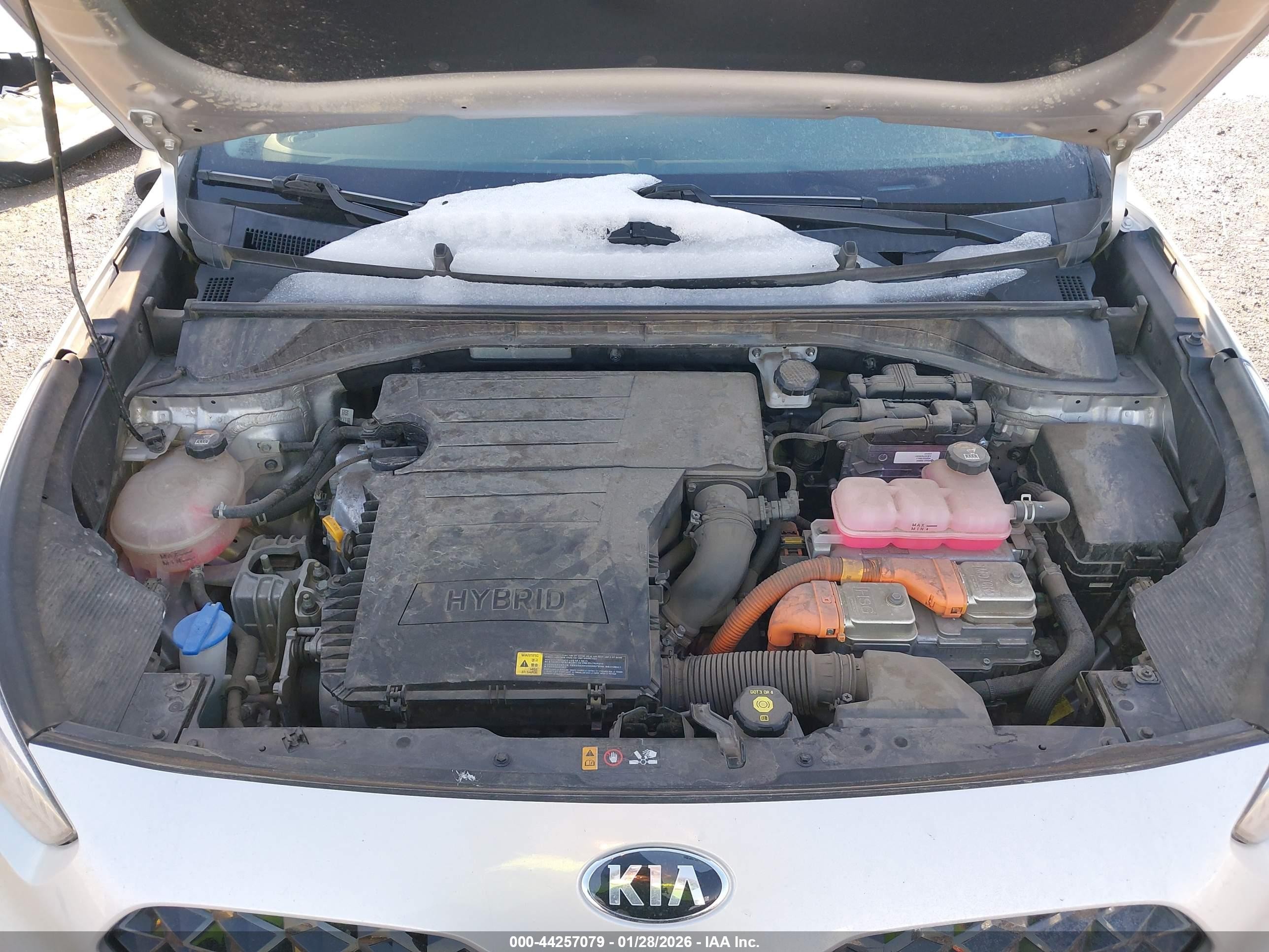 2021 Kia Niro Lx Silver vin: KNDCB3LC8M5463981