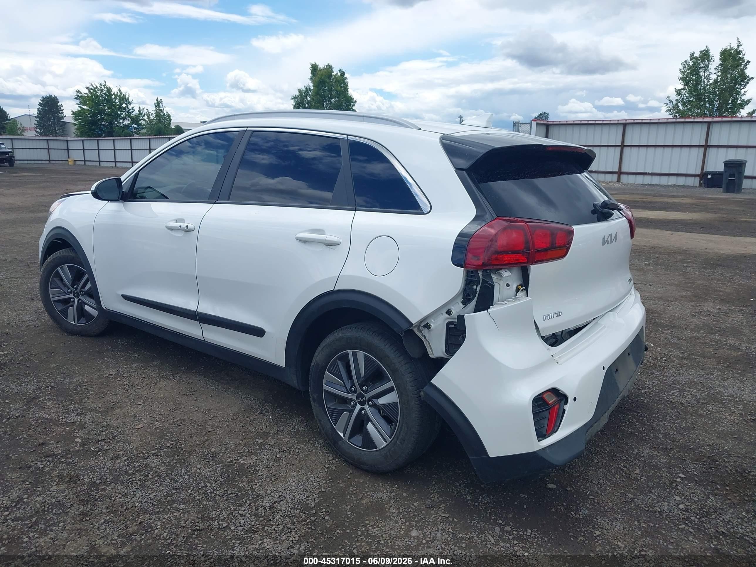 2022 Kia Niro Lxs Se White vin: KNDCB3LC8N5512632
