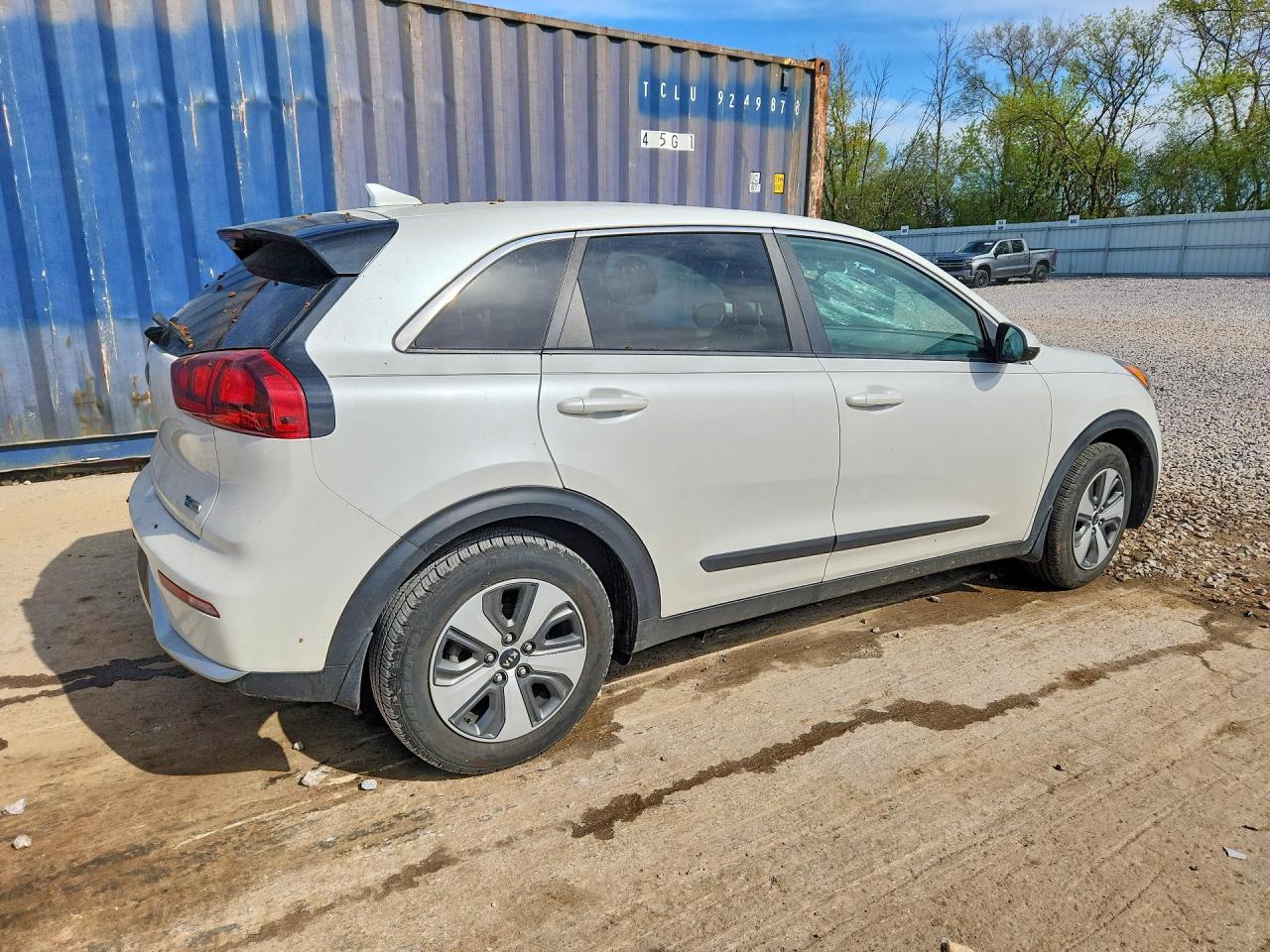 2017 Kia Niro Fe White vin: KNDCB3LC9H5059111