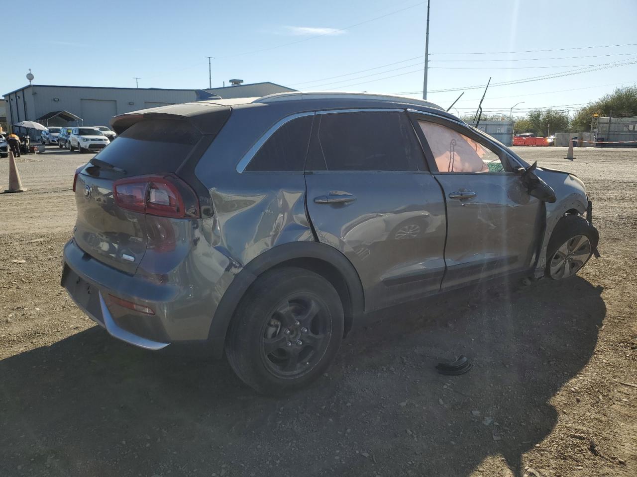2018 Kia Niro Fe Серый vin: KNDCB3LC9J5161451