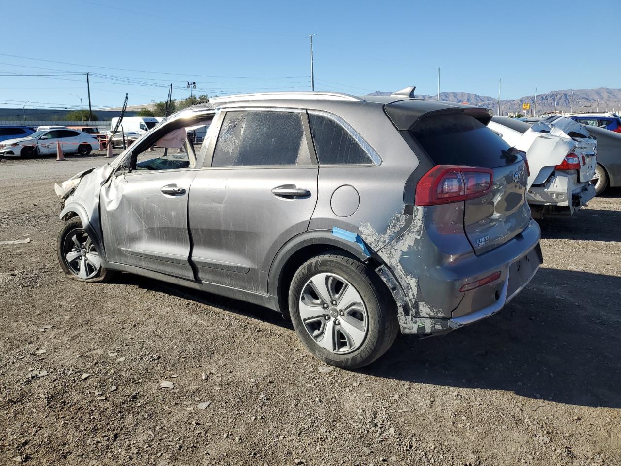 2018 Kia Niro Fe Серый vin: KNDCB3LC9J5161451