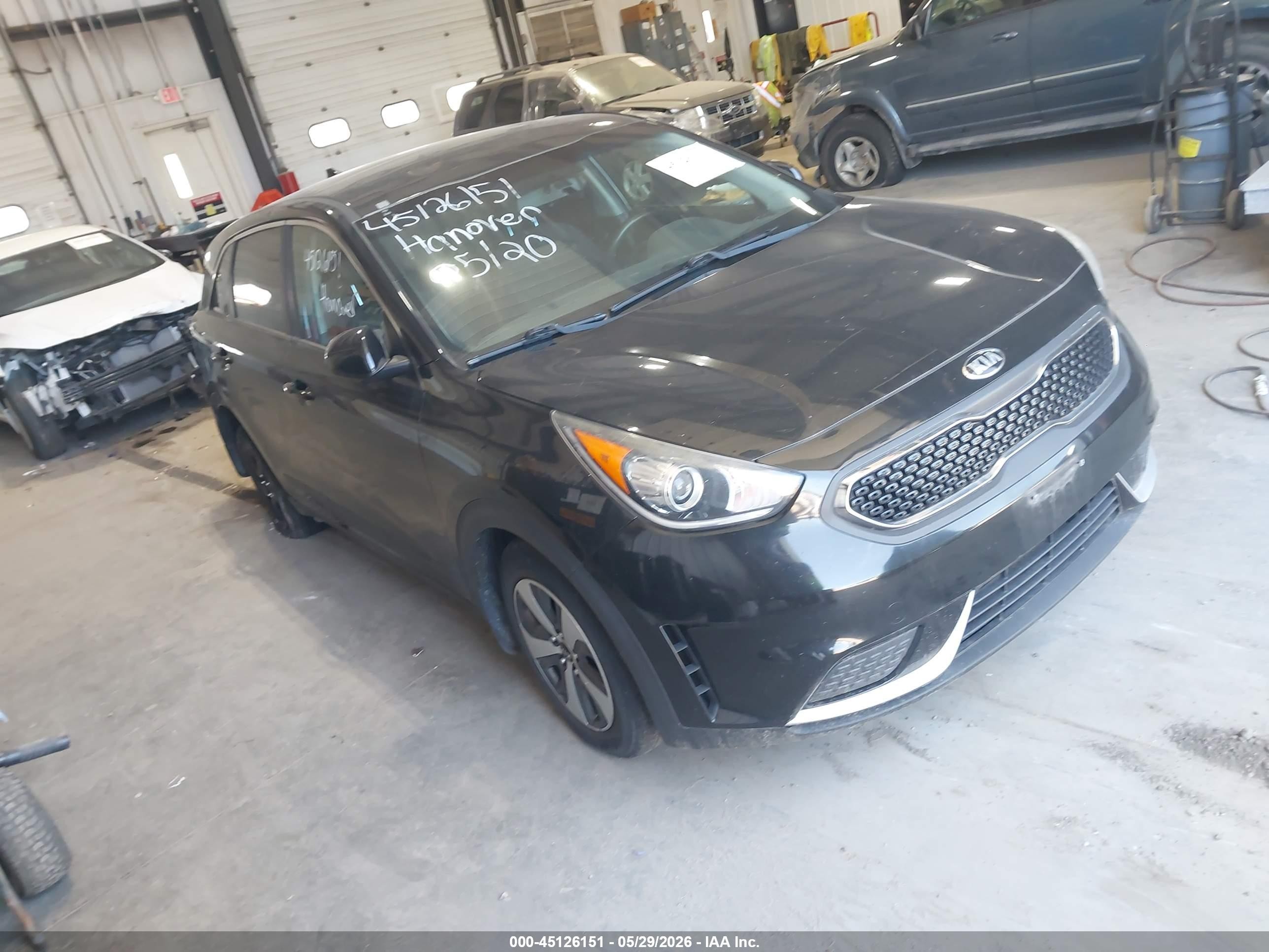 2018 Kia Niro Fe Black vin: KNDCB3LC9J5176516