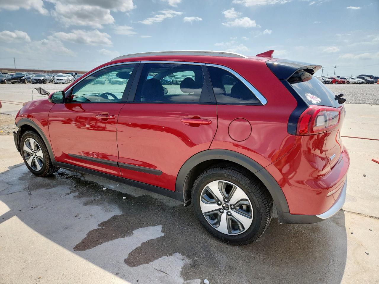 2018 Kia Niro Fe Red vin: KNDCB3LCXJ5125025