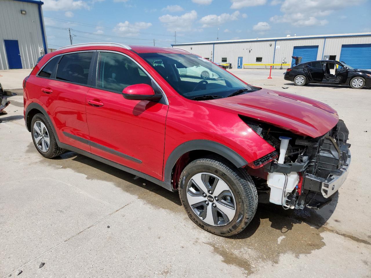2018 Kia Niro Fe Red vin: KNDCB3LCXJ5125025